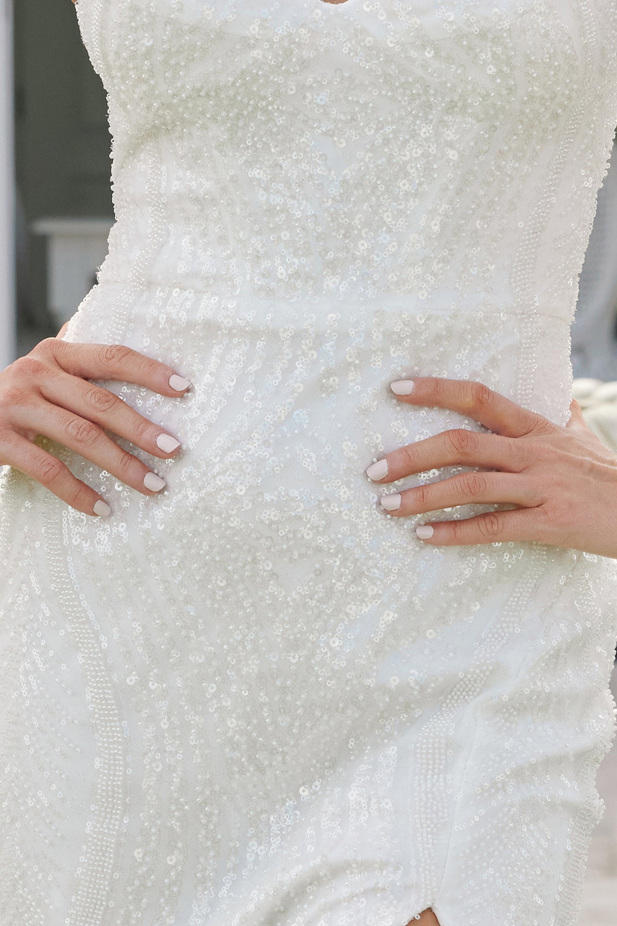 Alessandra wedding dress in White