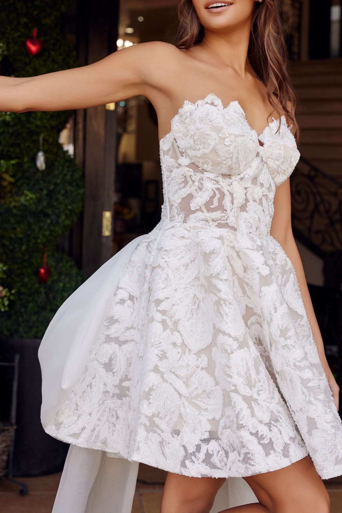 Allegra wedding dress in White