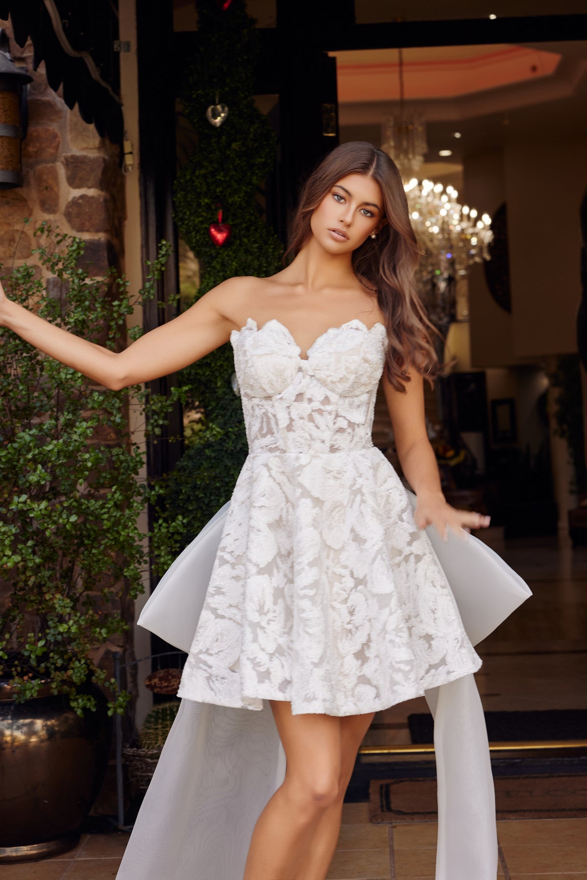 Allegra wedding dress in White