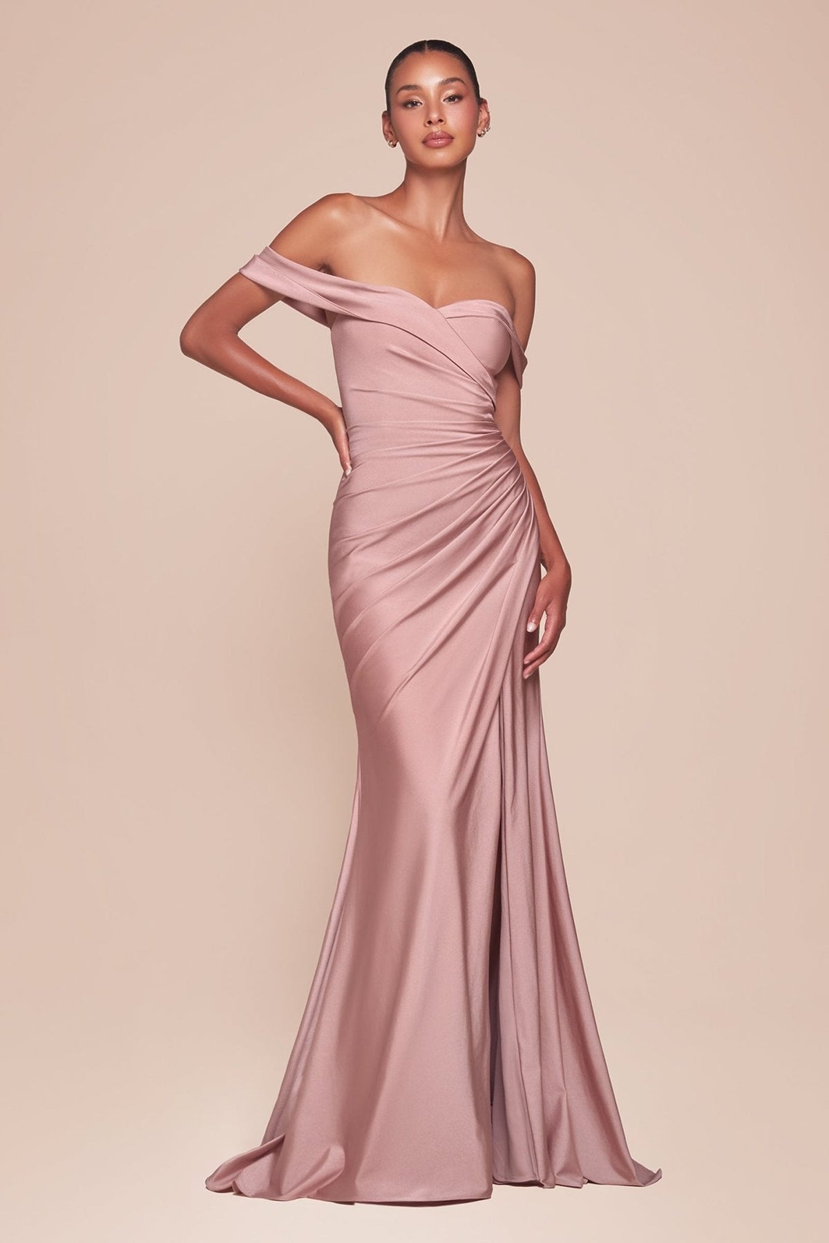 Alyssa dress in Dusty Rose