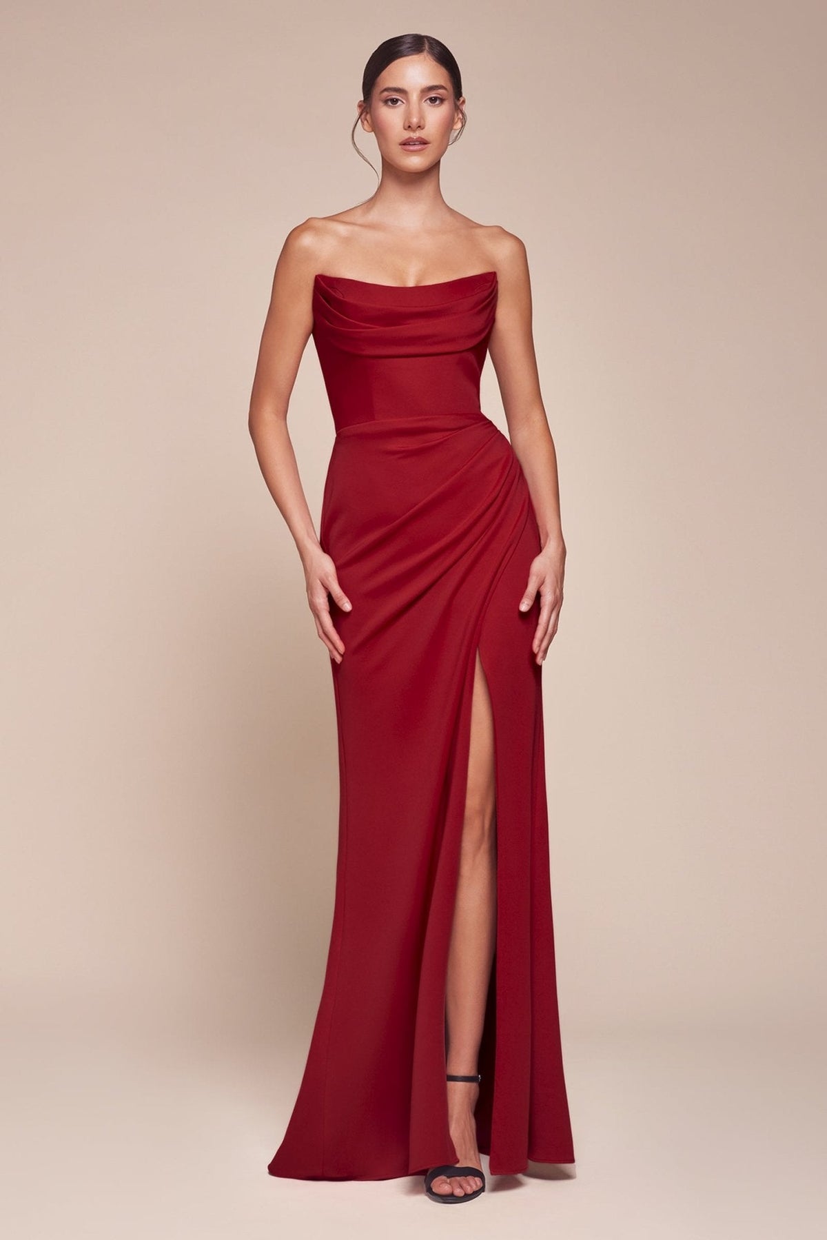 Boston dress in Red
