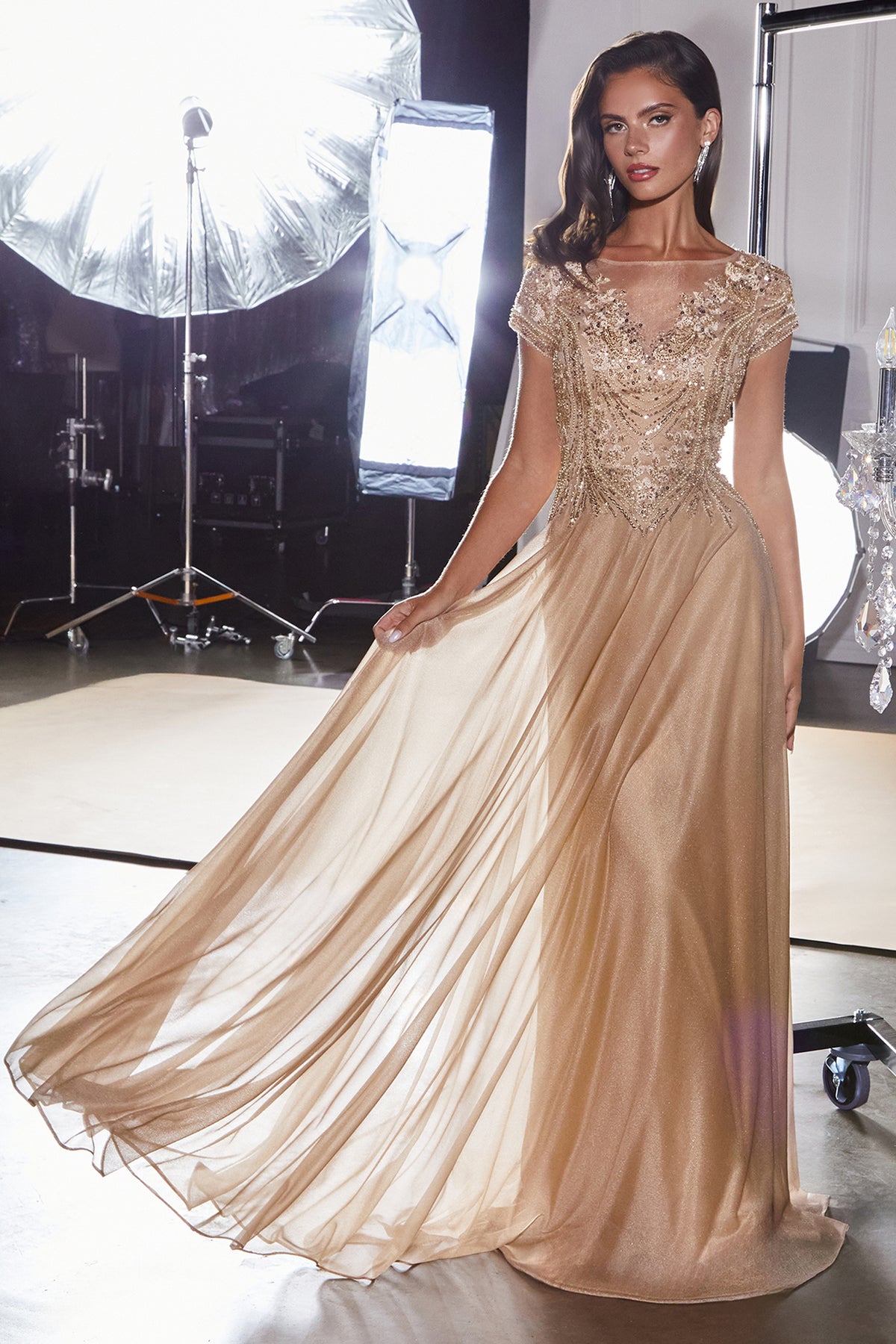 Brisa in Gold — front view