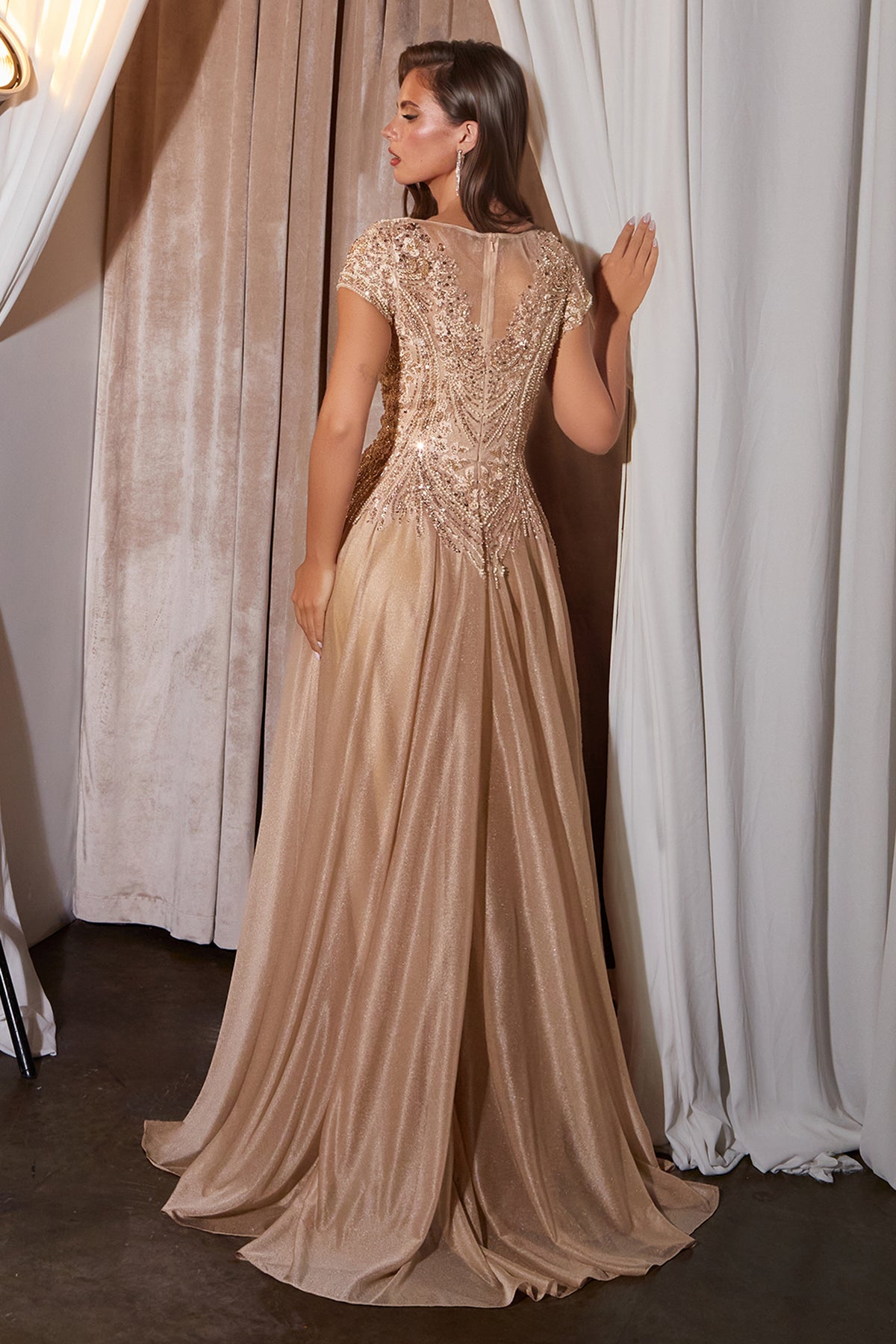 Brisa in Gold — back view
