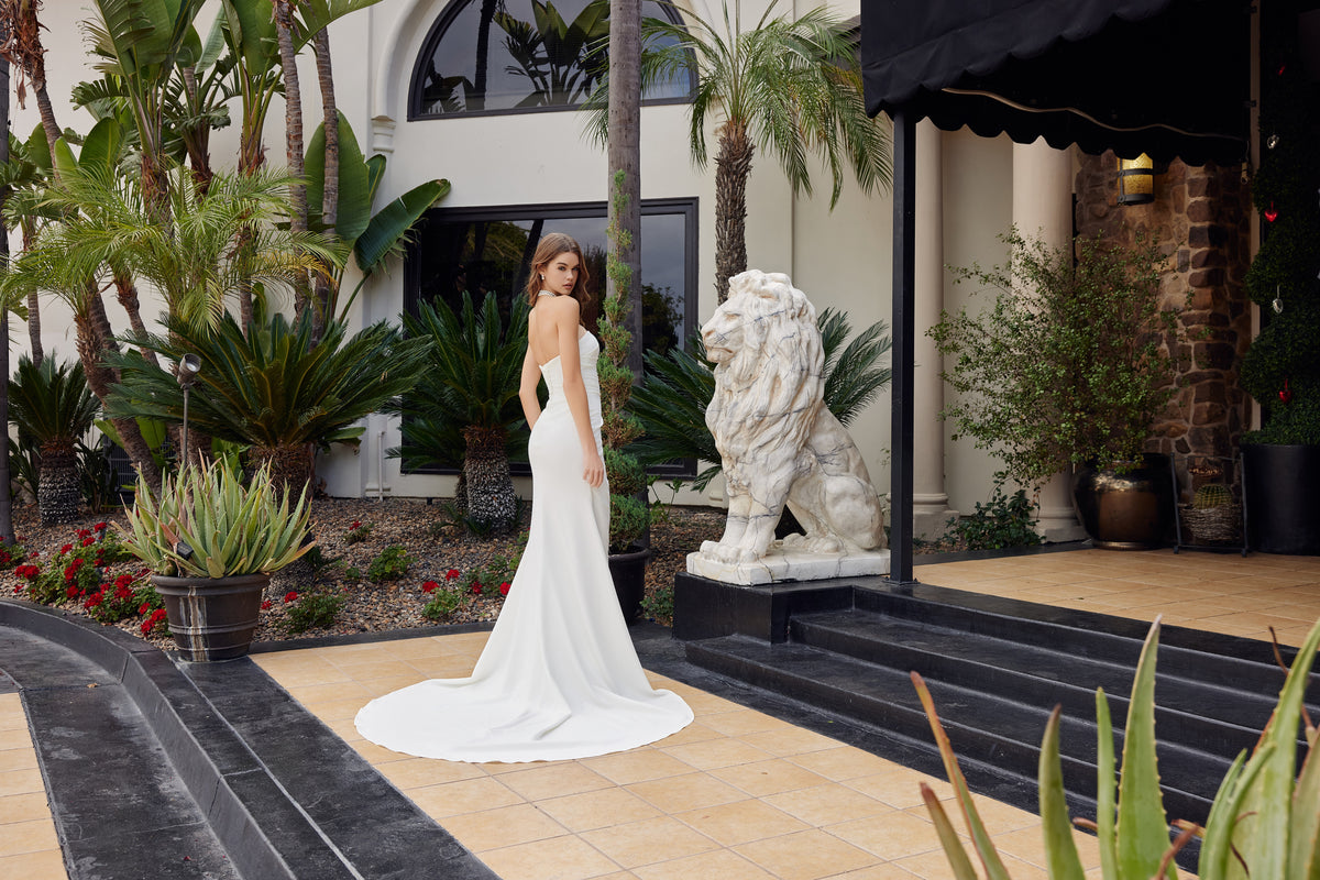 Carlotta wedding dress in Ivory
