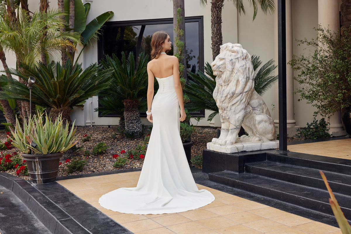 Carlotta wedding dress in Ivory