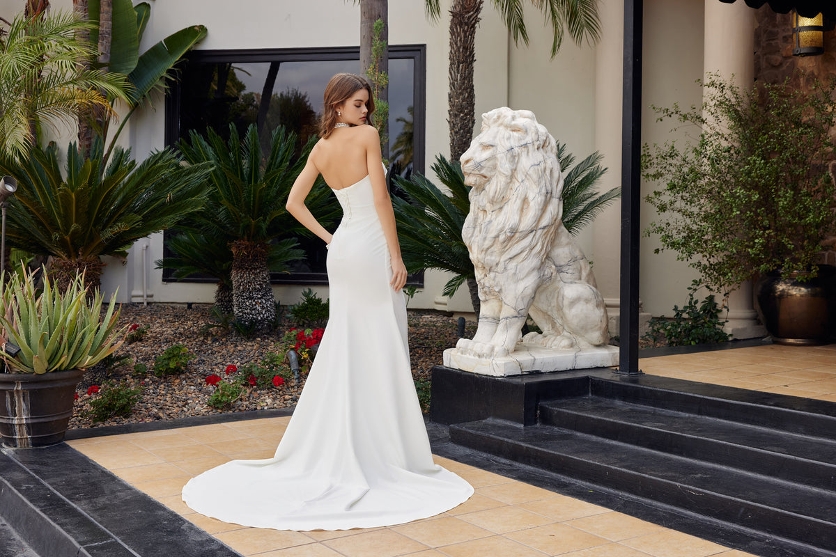 Carlotta wedding dress in Ivory