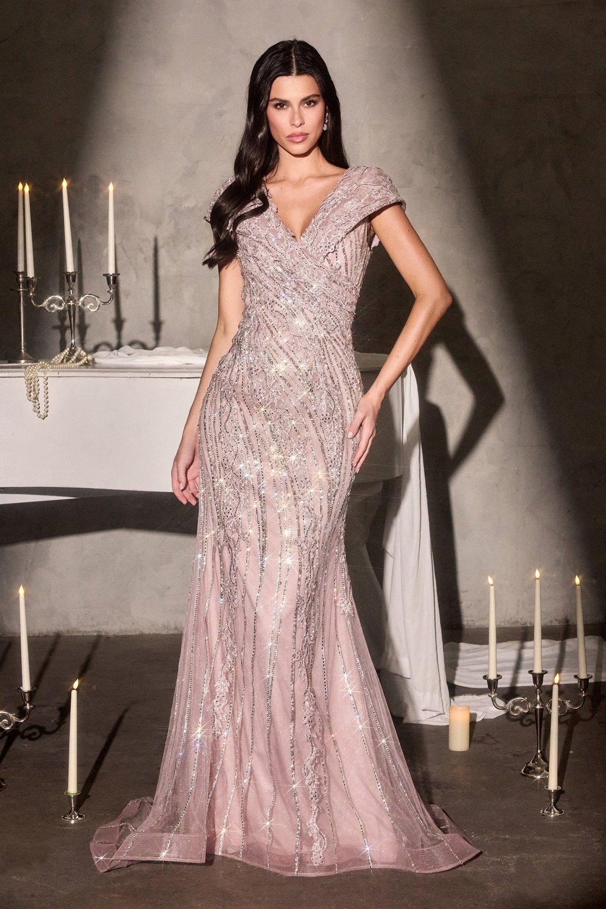 Carter dress in Mauve
