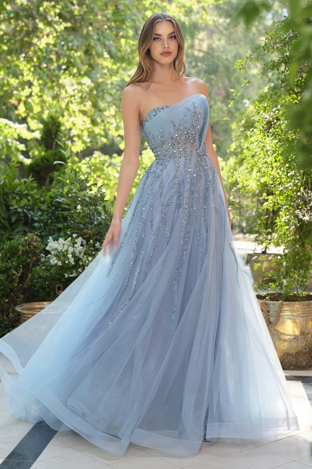 Clelia in Smoky Blue — view 1