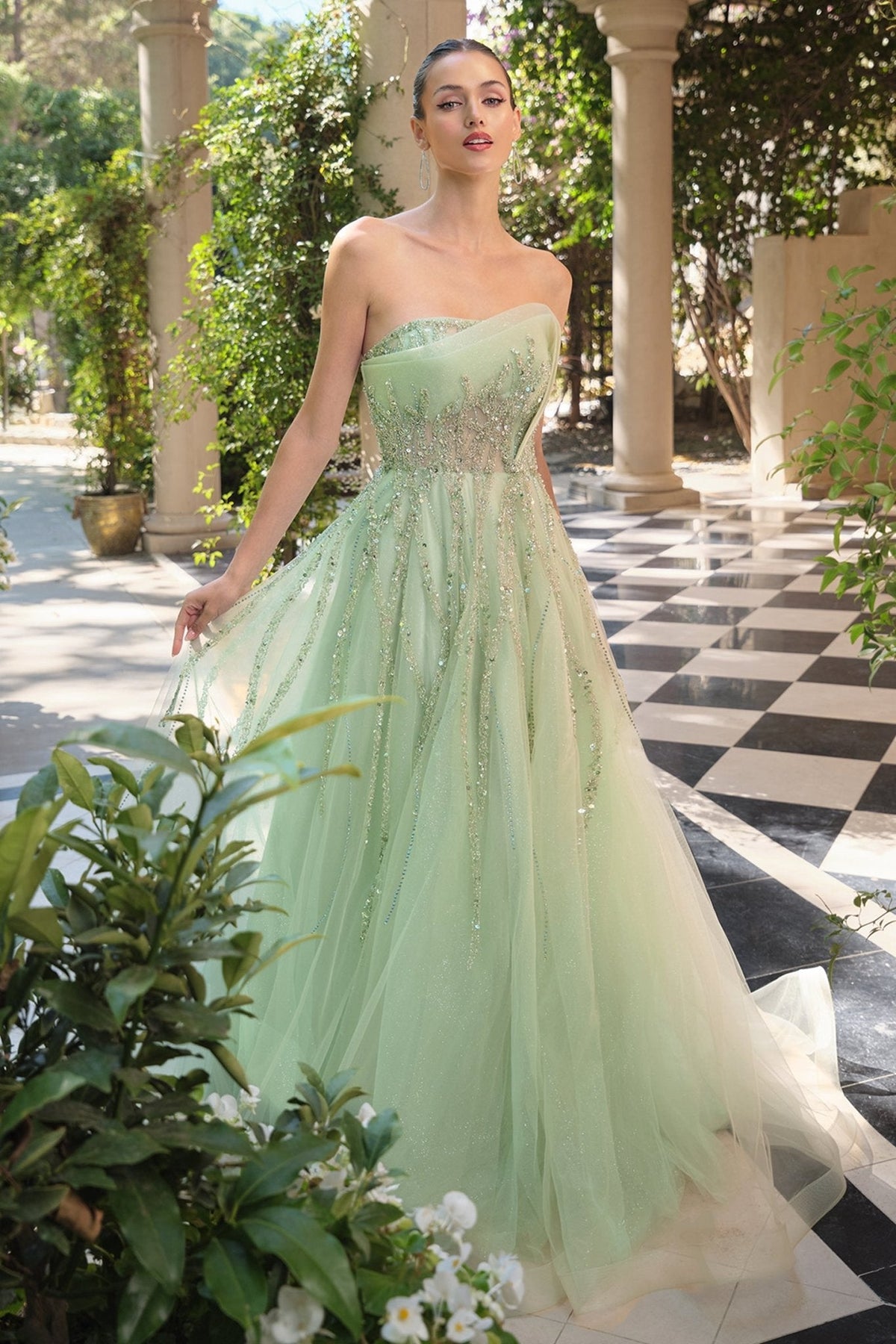 Clelia in Sage — view 2