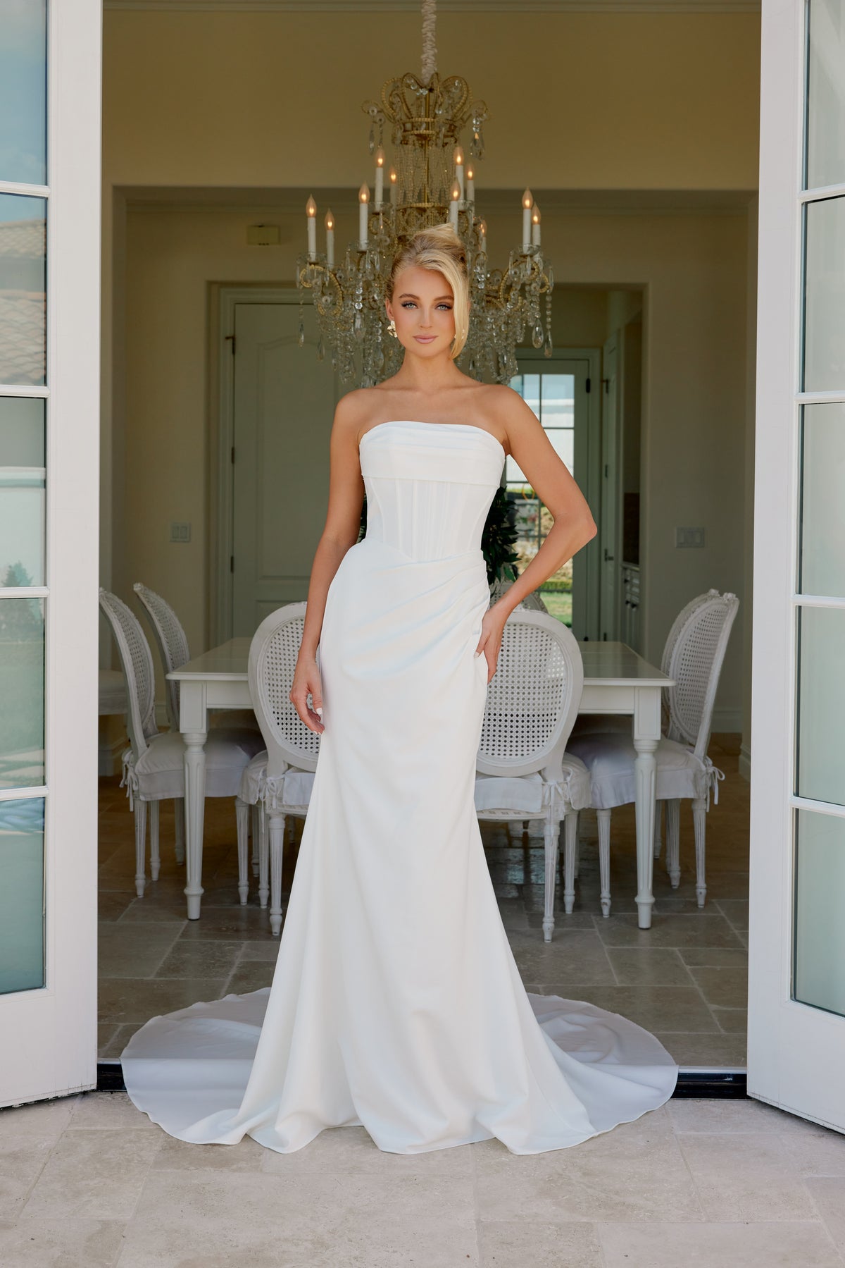 Cressida wedding dress in Ivory