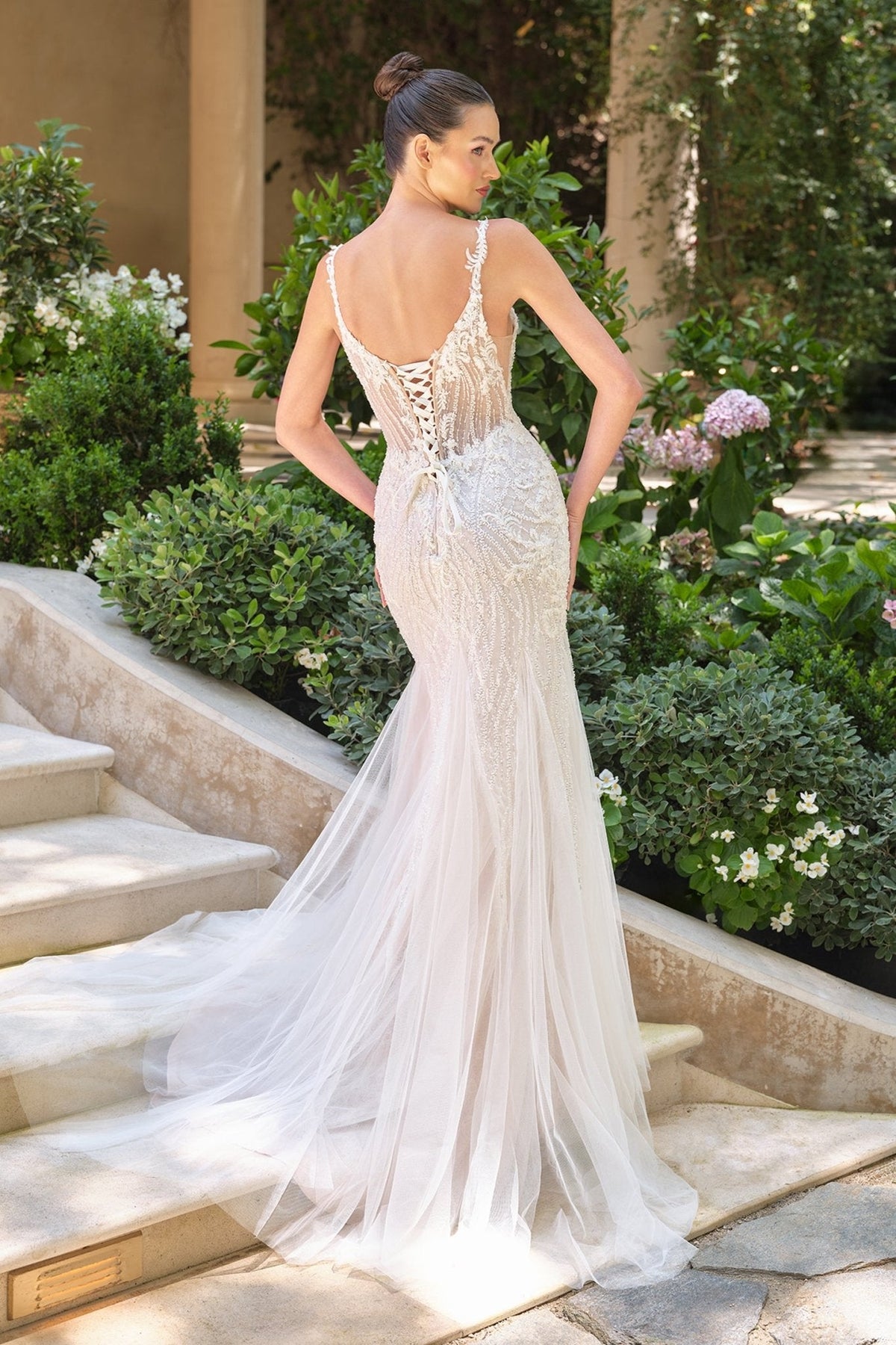 Eudora wedding dress in Off White, view 2