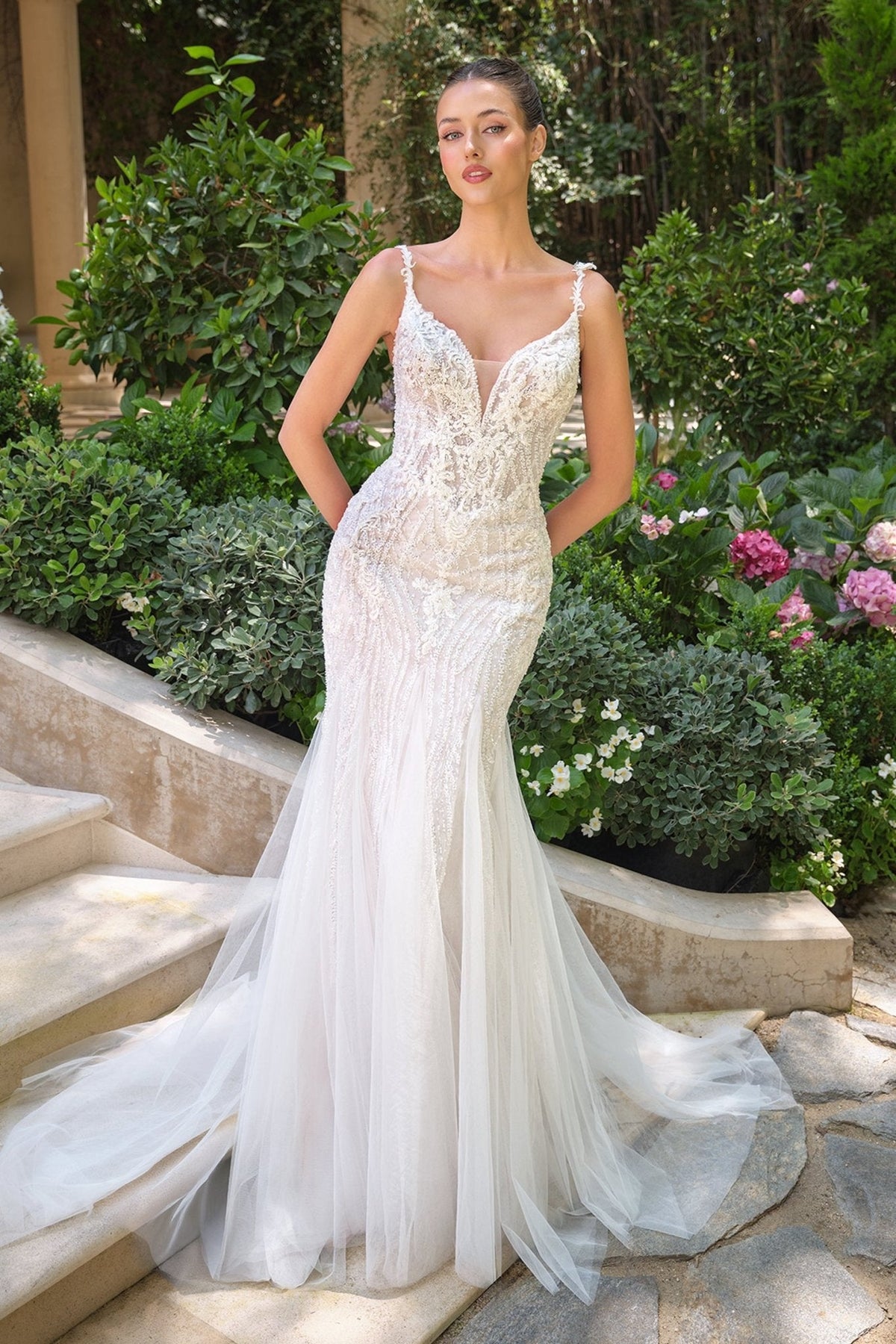 Eudora wedding dress in Off White, view 4
