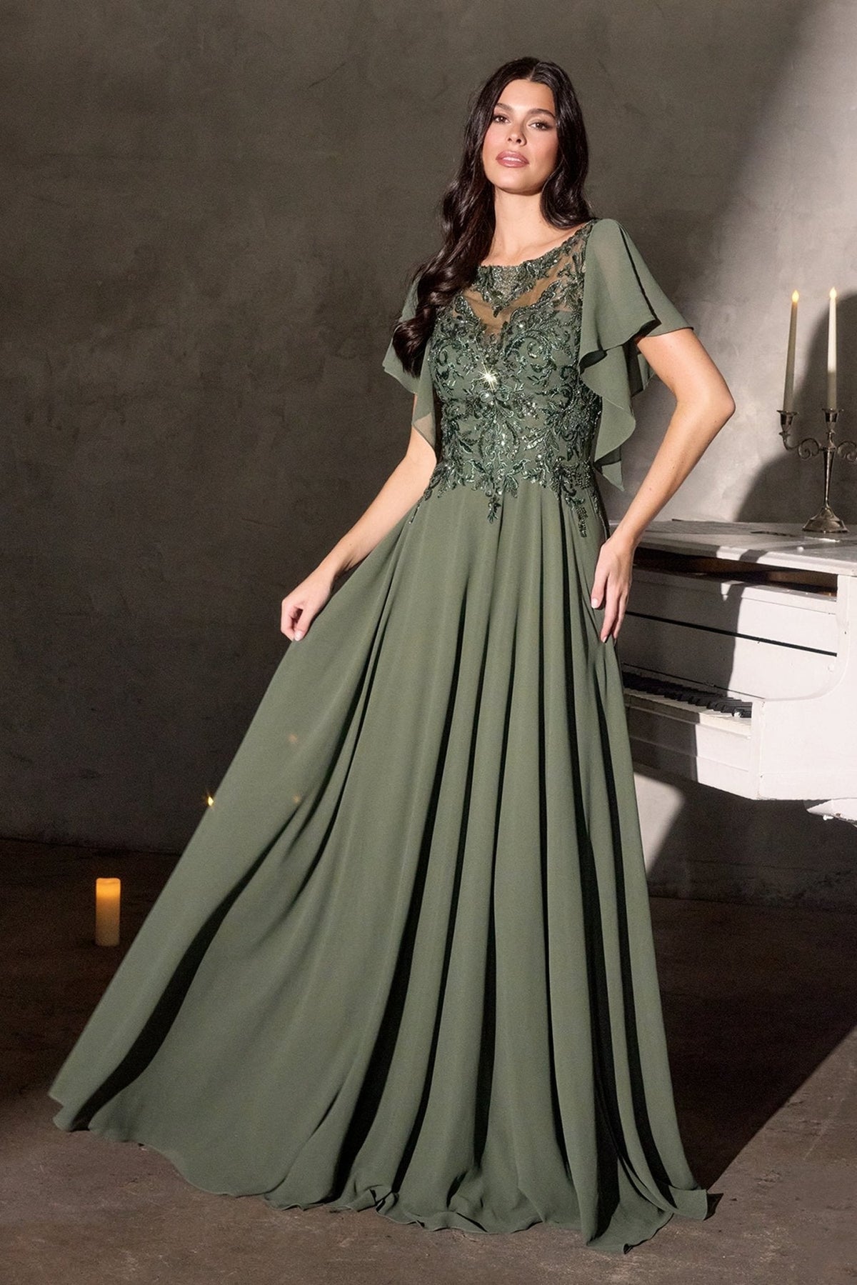 Evans in Olive — view 1