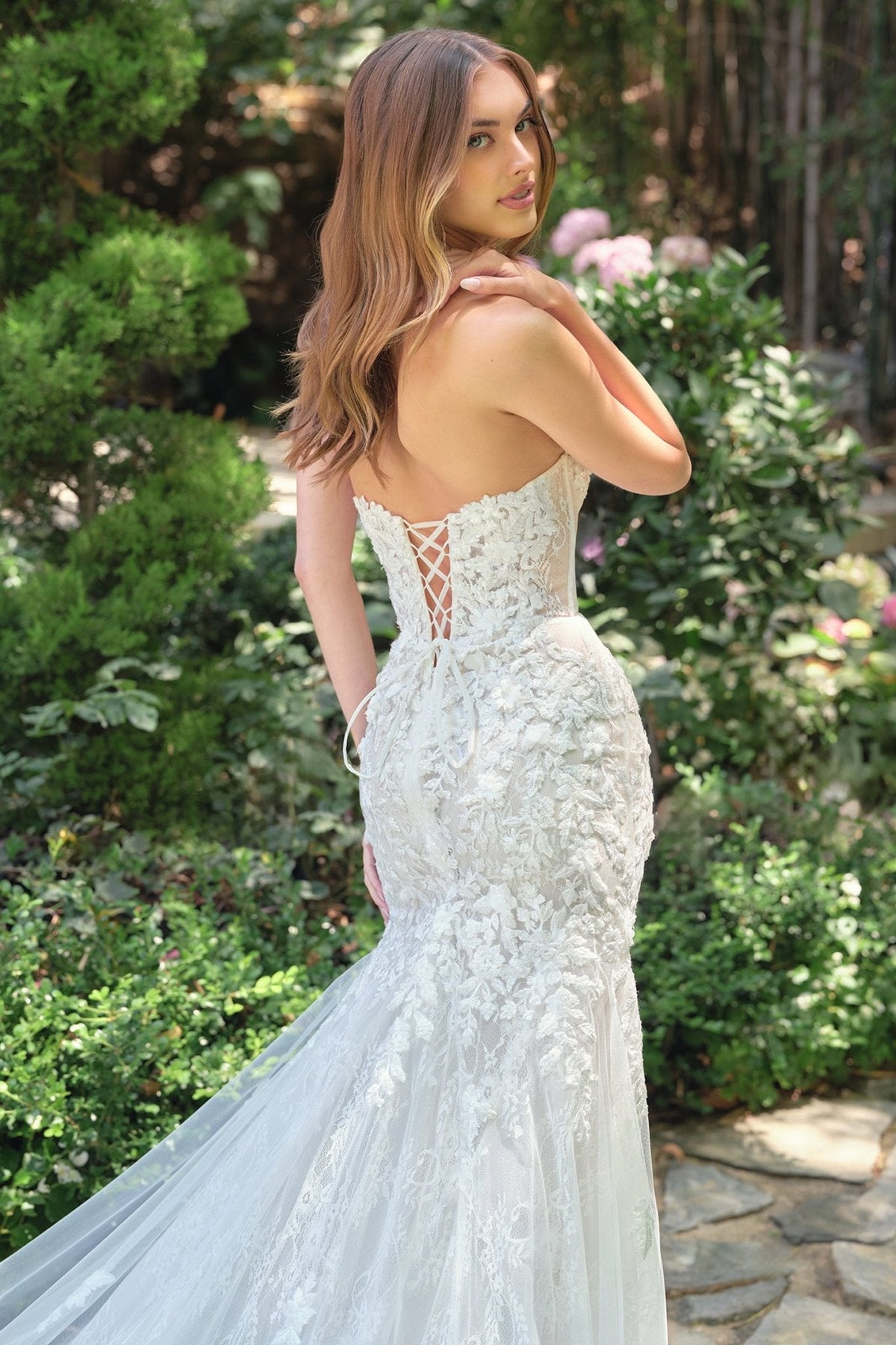 Fiorenza wedding dress in Off White, view 3