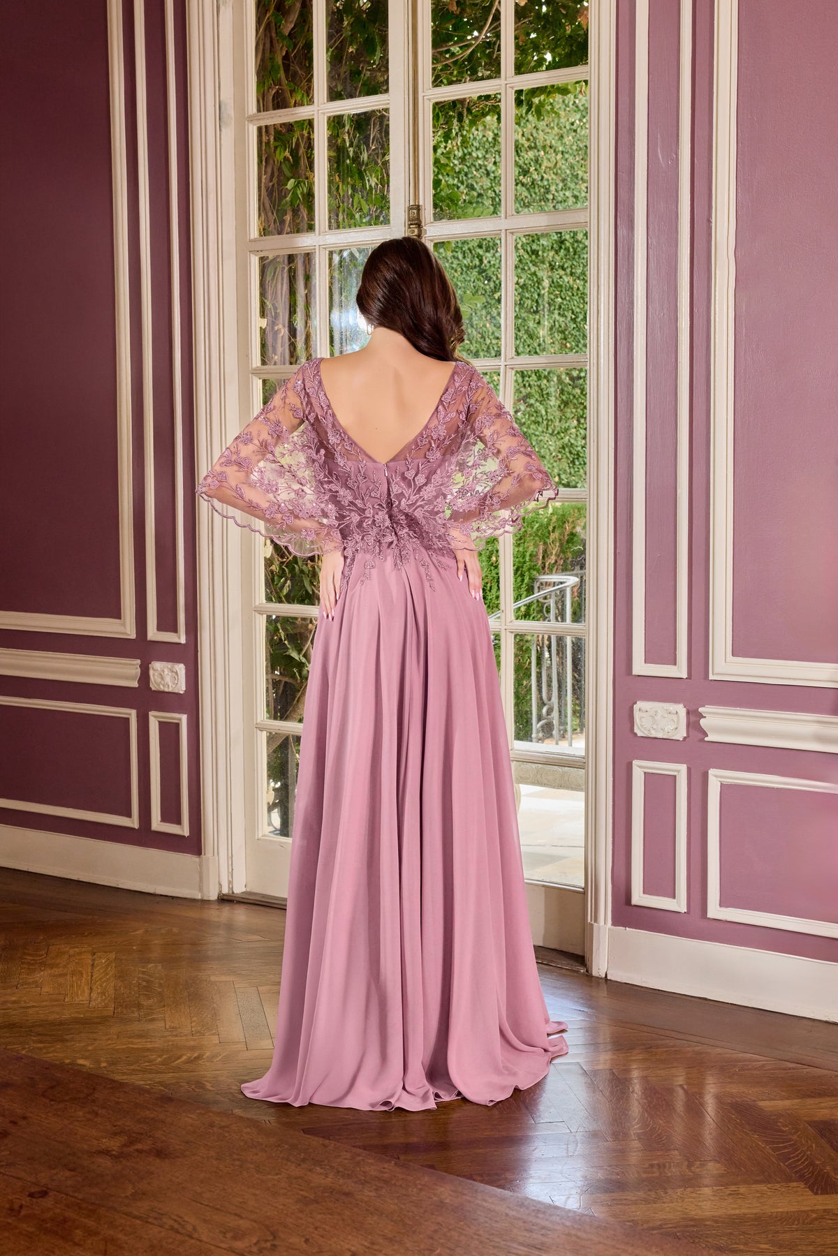 Hall in Dusty Mauve — view 14
