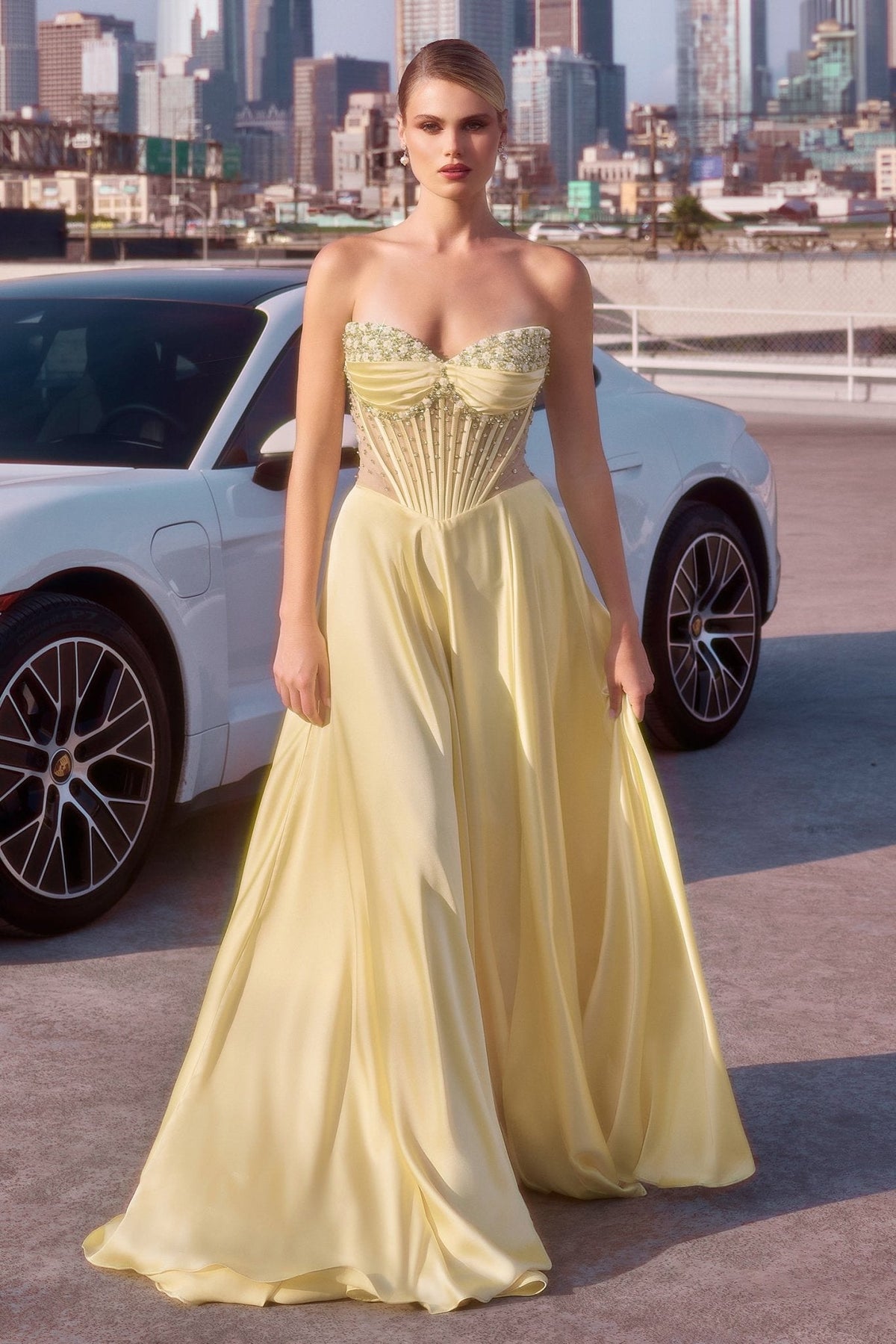 Juliana dress in Lt Yellow