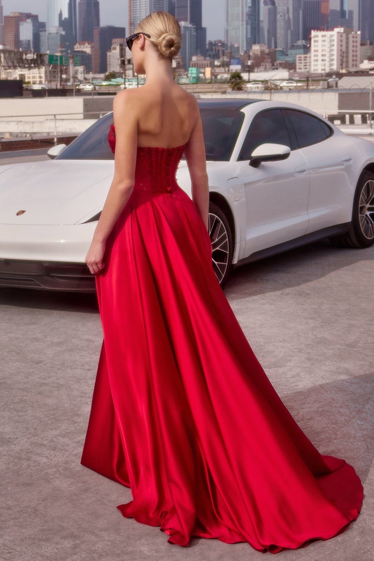 Juliana dress in Red