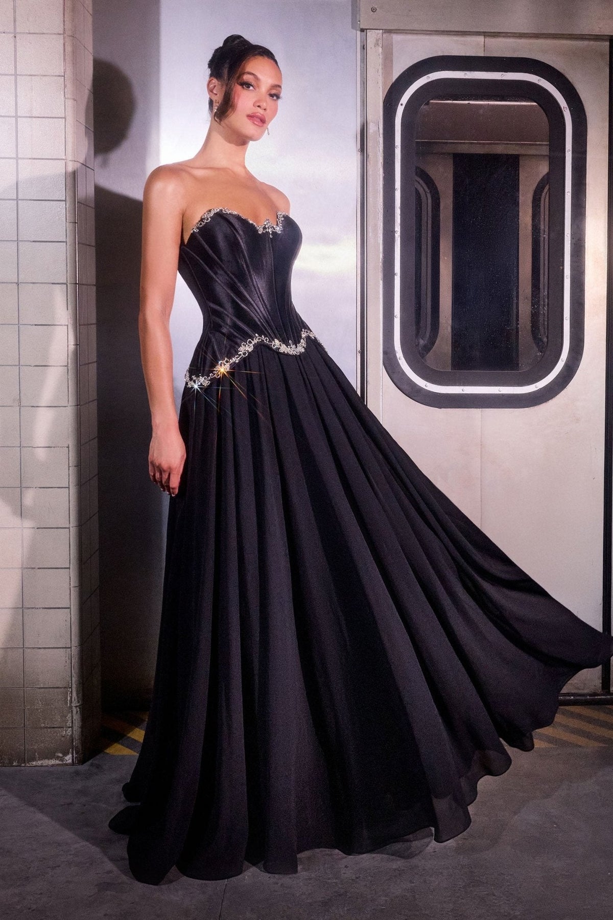 Langford dress in Black