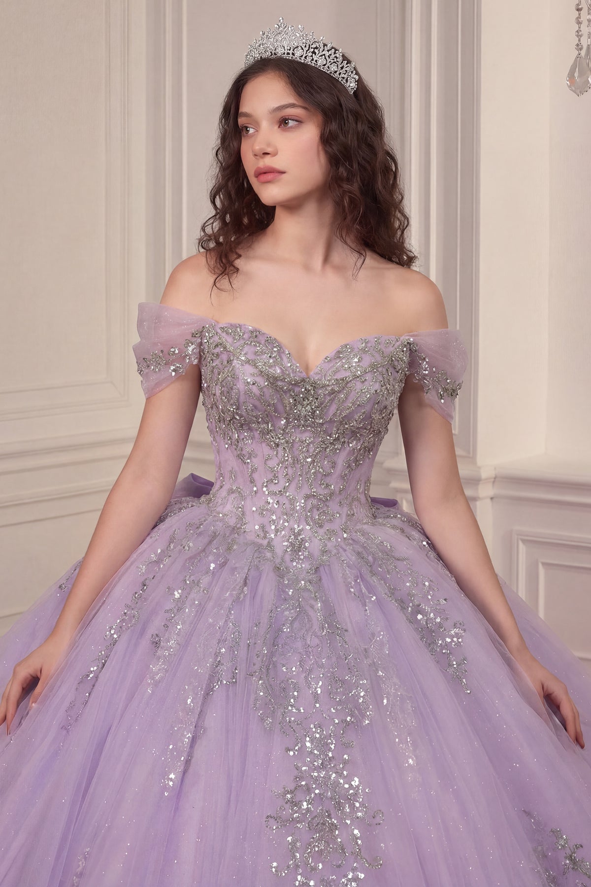 Marlowe in Lavender — detail and styling view