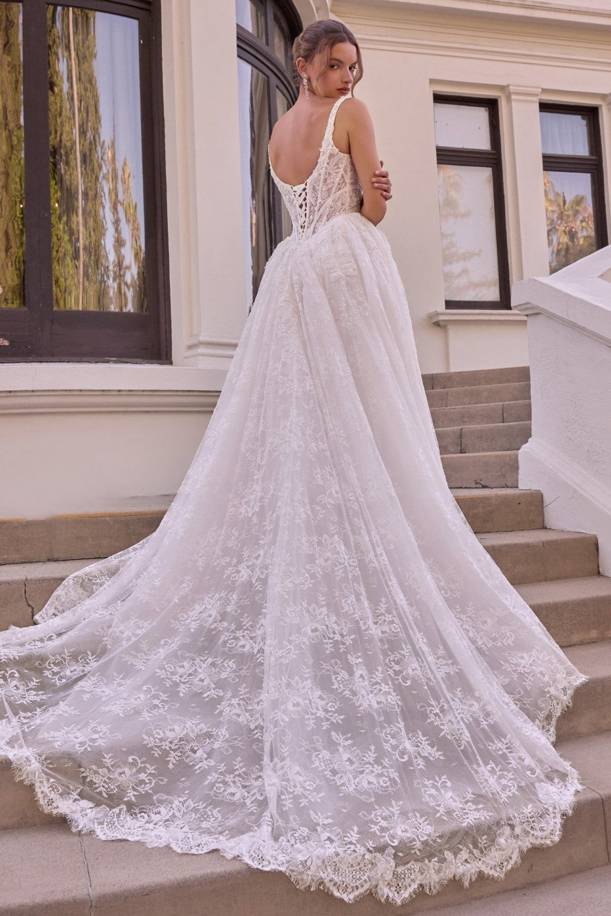 Melisande wedding dress in Off White, view 3