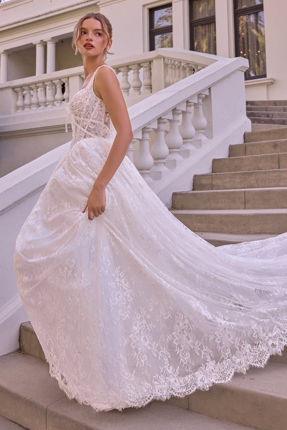 Melisande wedding dress in Off White, view 4