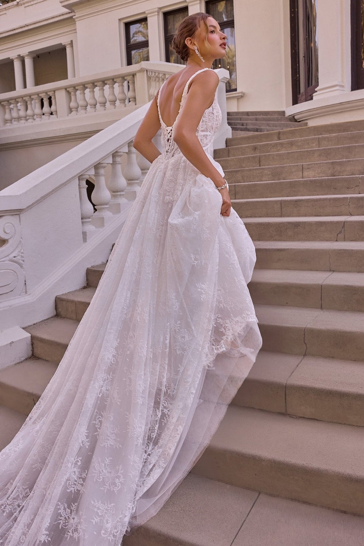 Melisande wedding dress in Off White, view 5