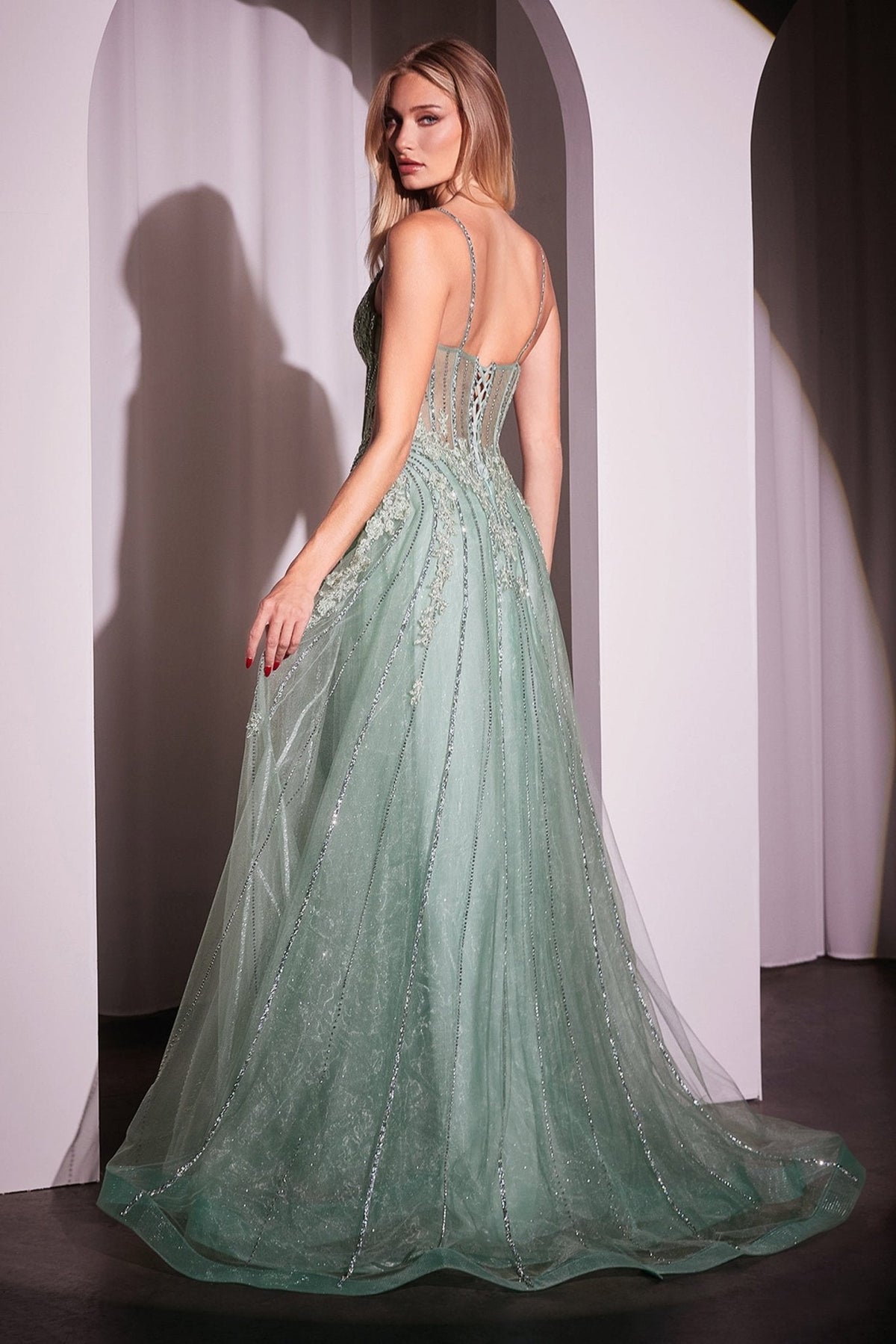 Minori dress in Sage