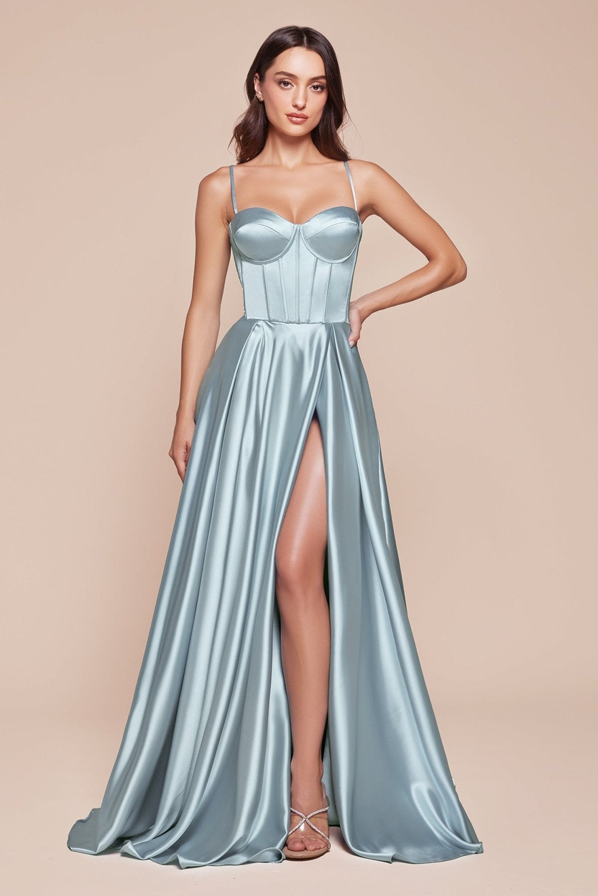 Musa dress in Light Blue