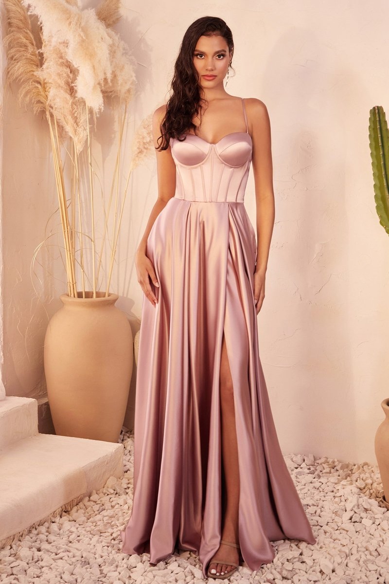 Musa dress in Mauve