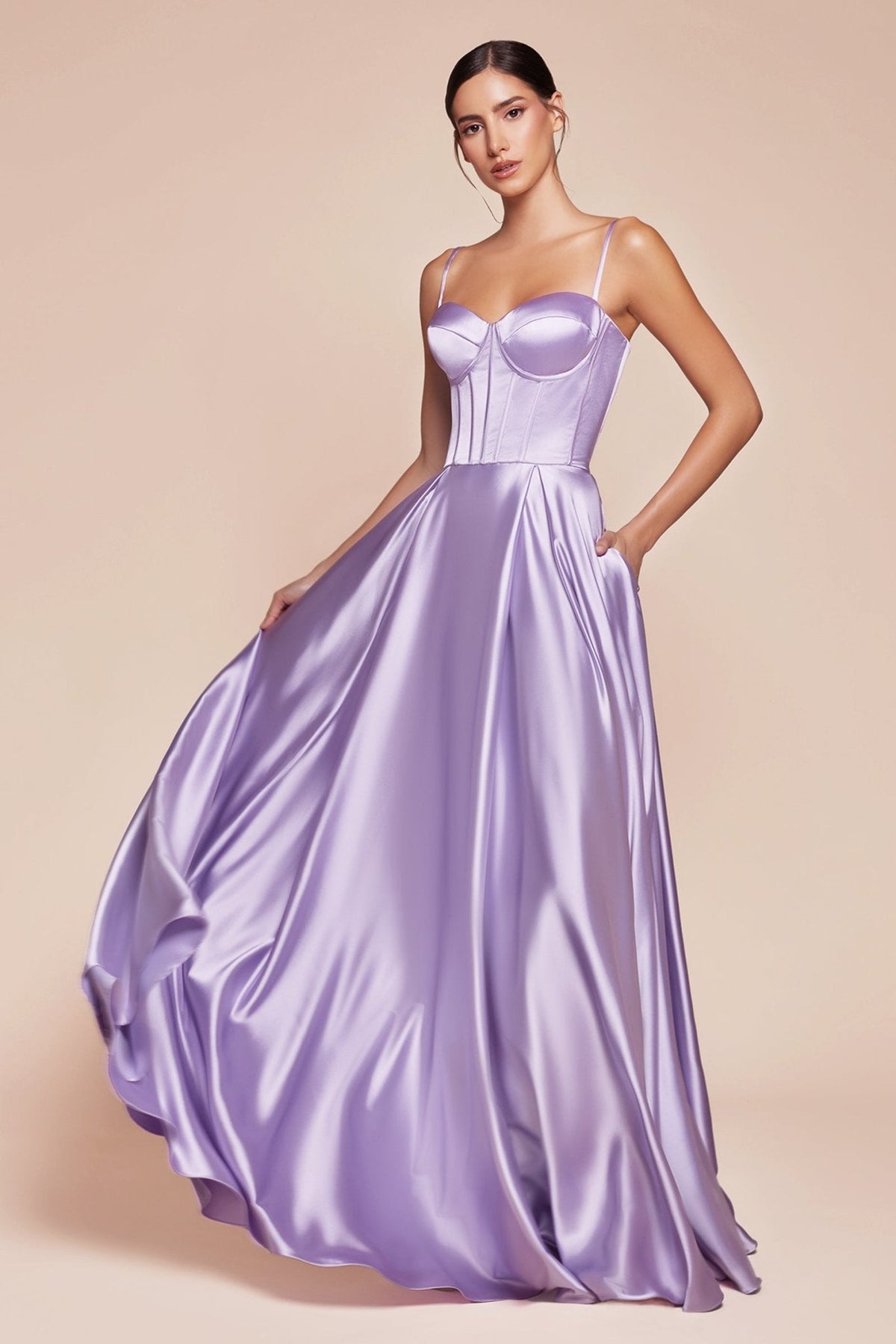 Musa dress in Lavender