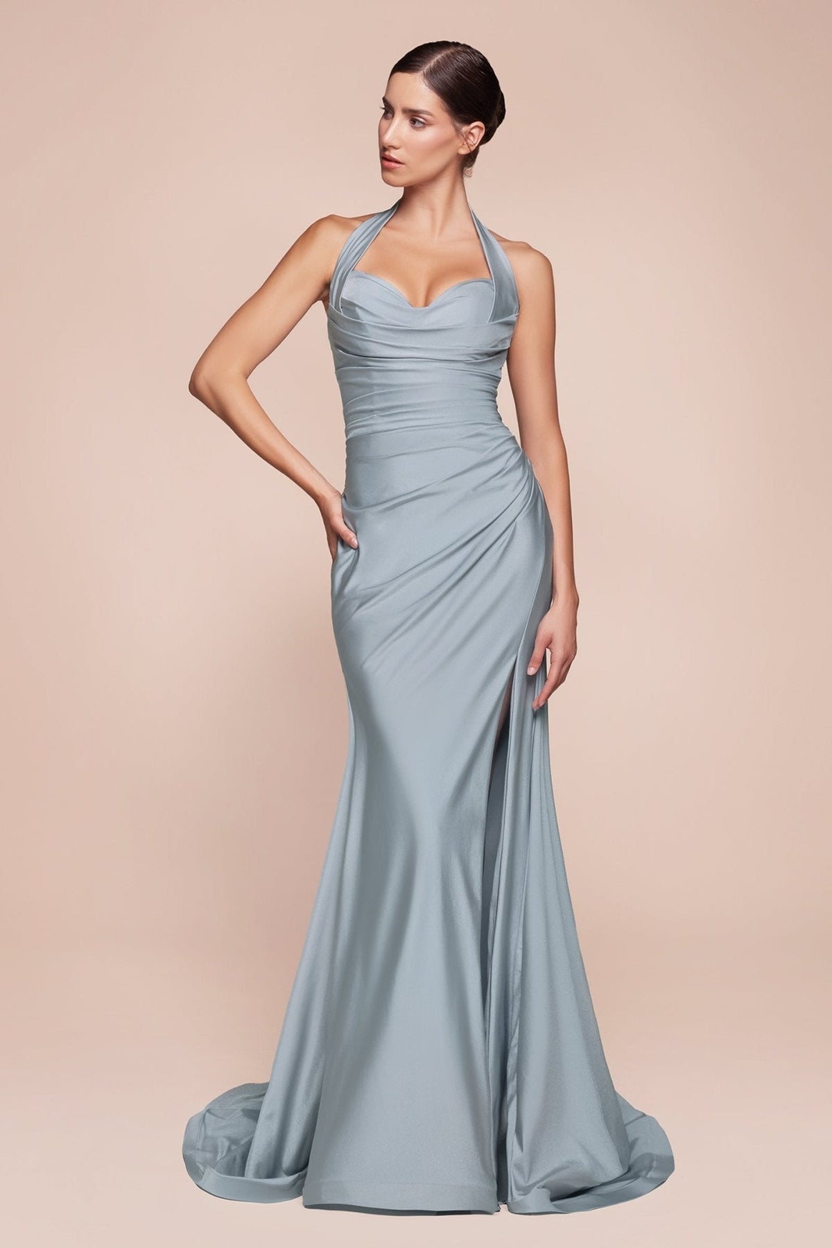 Mystic dress in Dusty Blue