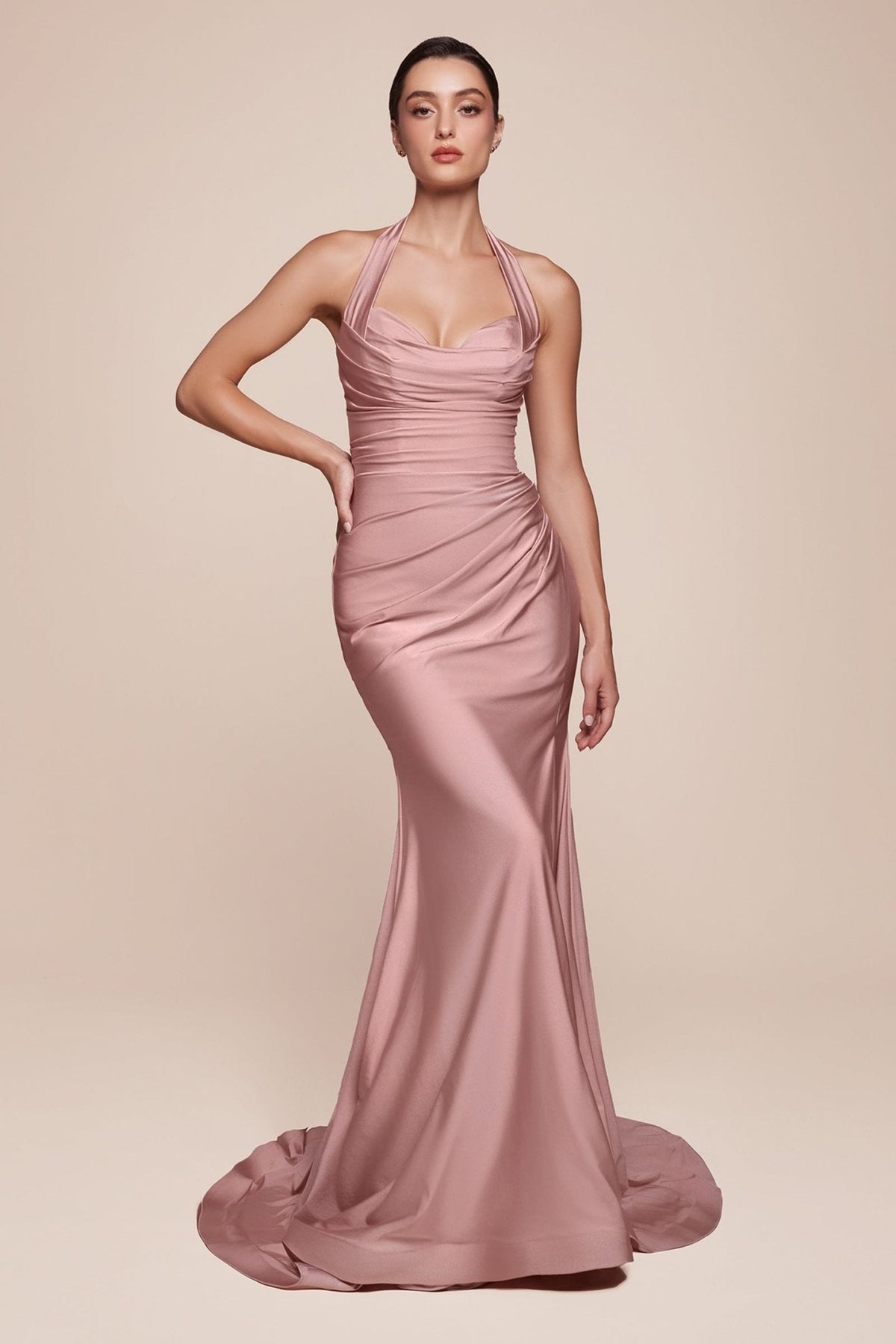 Mystic dress in Dusty Rose