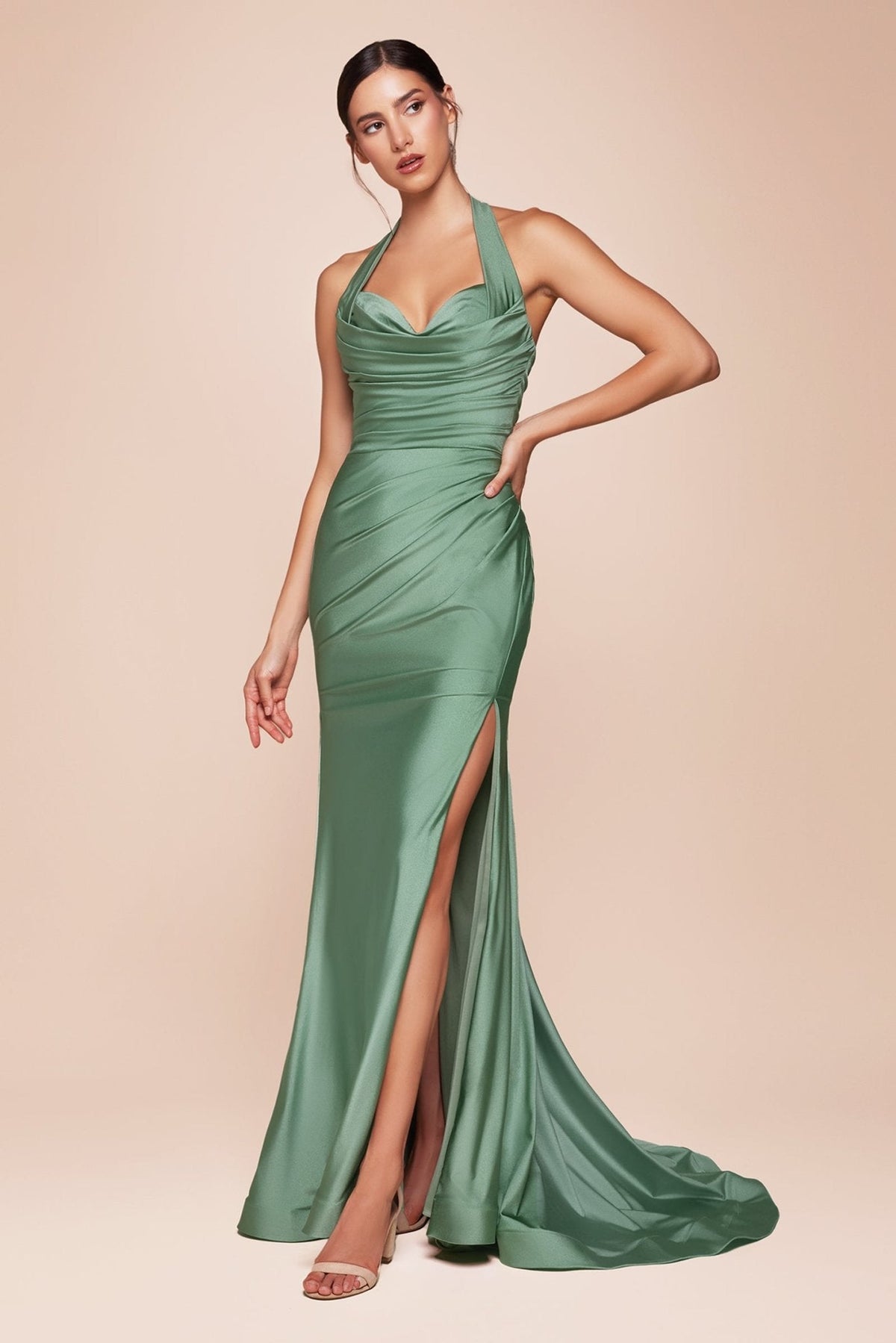 Mystic dress in Dark Sage