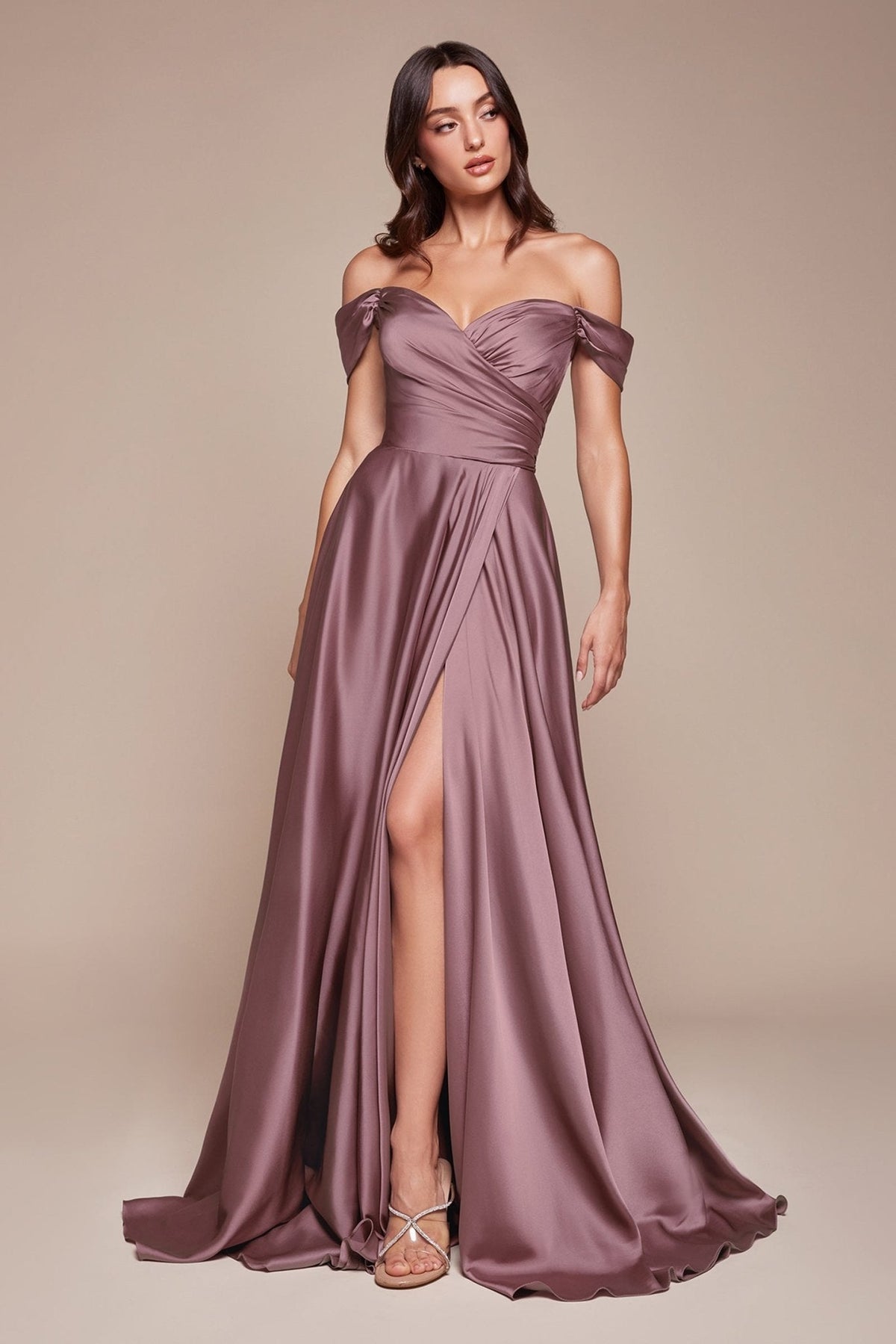 Natalie regular — English Violet alternate full-length view.