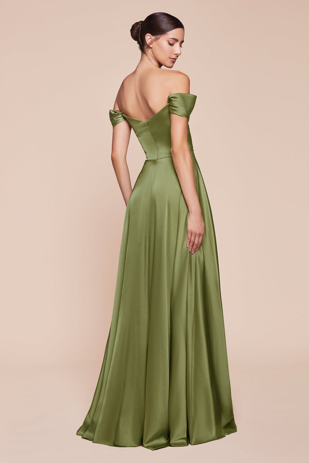 Natalie regular — Greenery back view.
