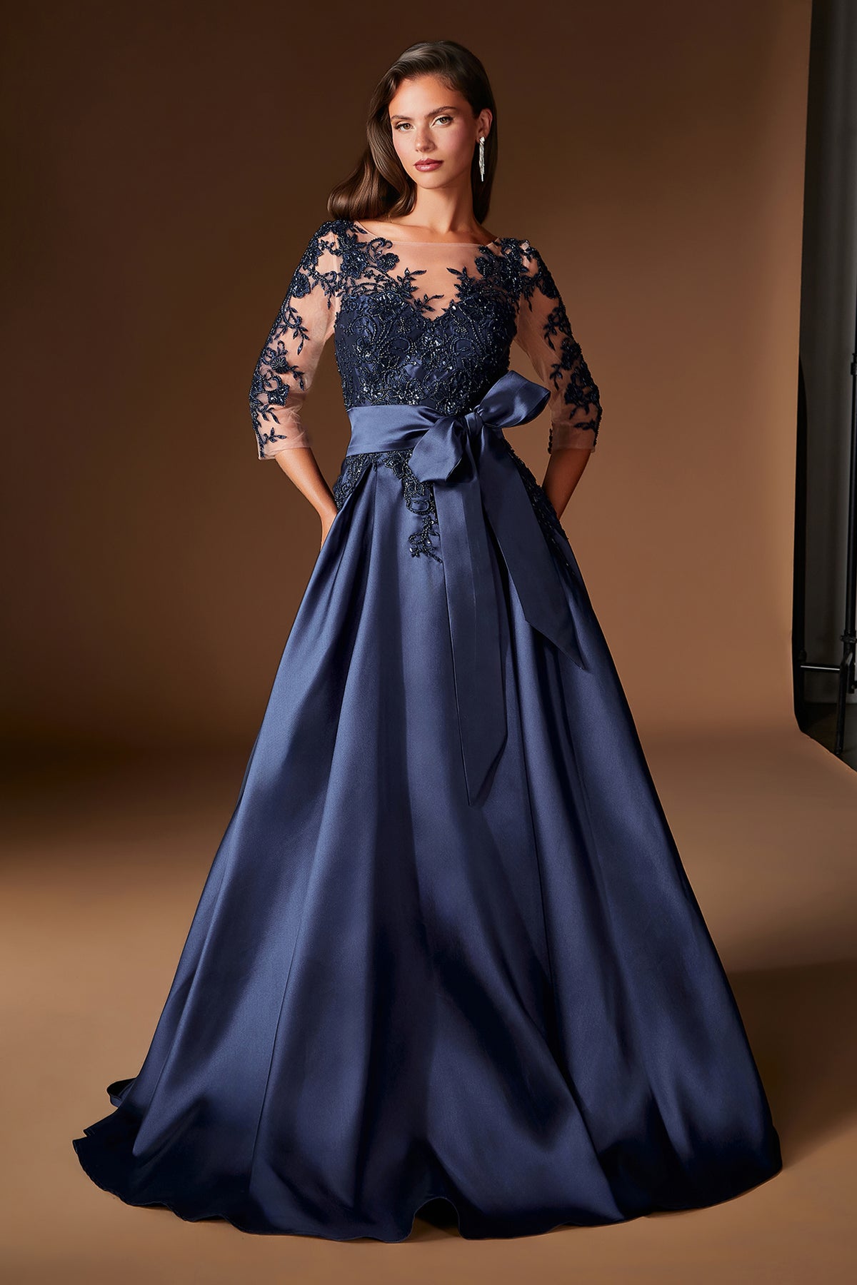 Octavia in Navy — front view