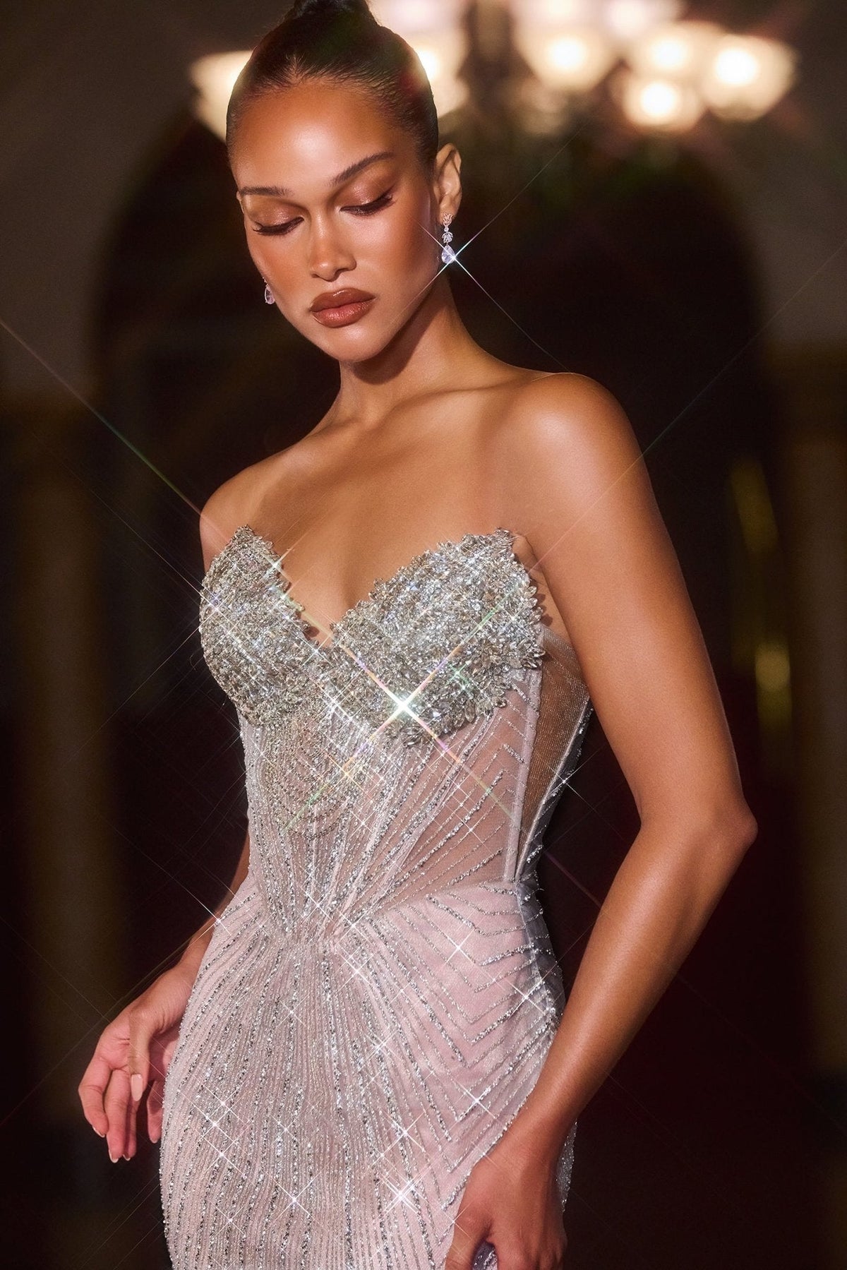 Olander in Silver/Nude — view 5
