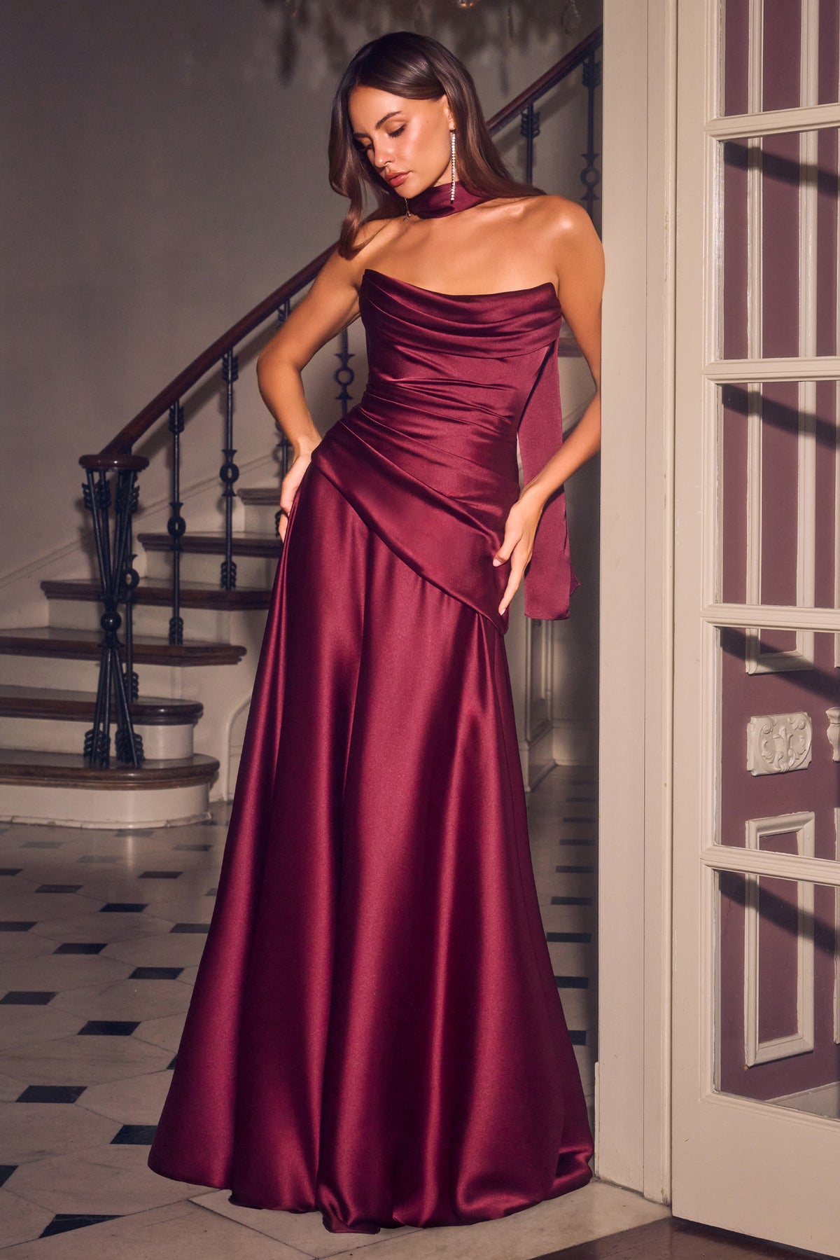 Oriana in Burgundy
