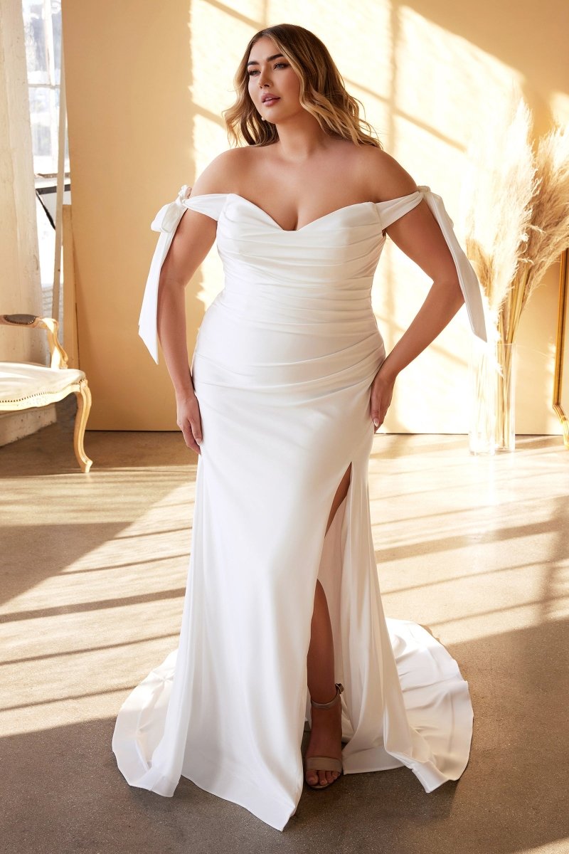 Paris Bridal Curve in Off White — view 1