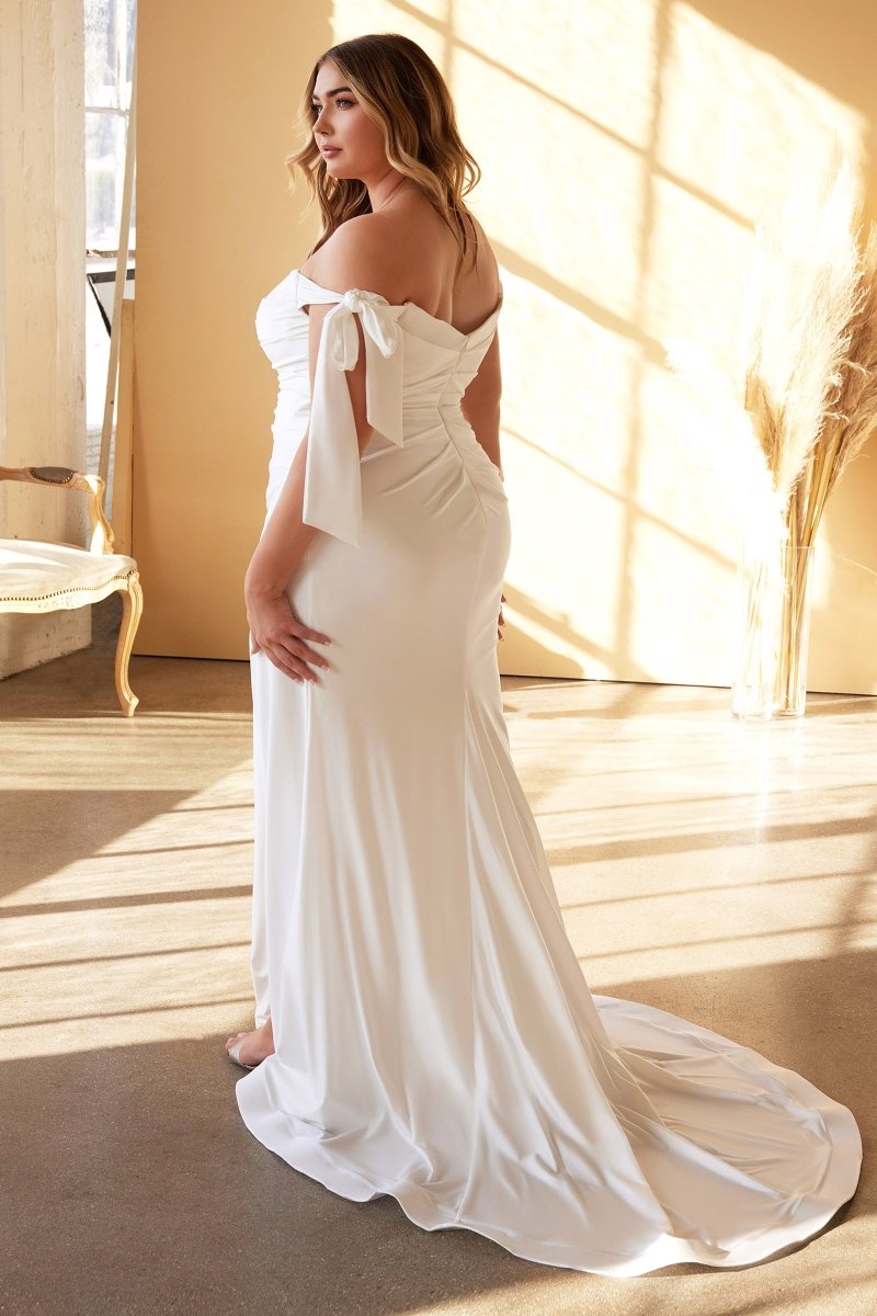 Paris Bridal Curve in Off White — view 2
