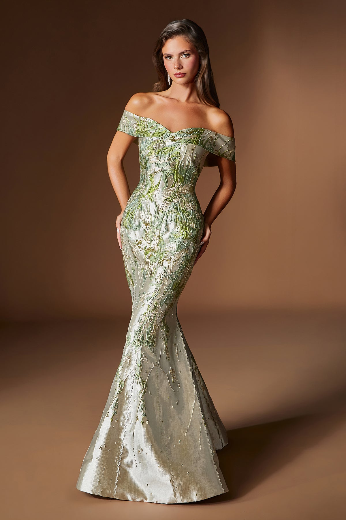 Rosalie Green formal gown