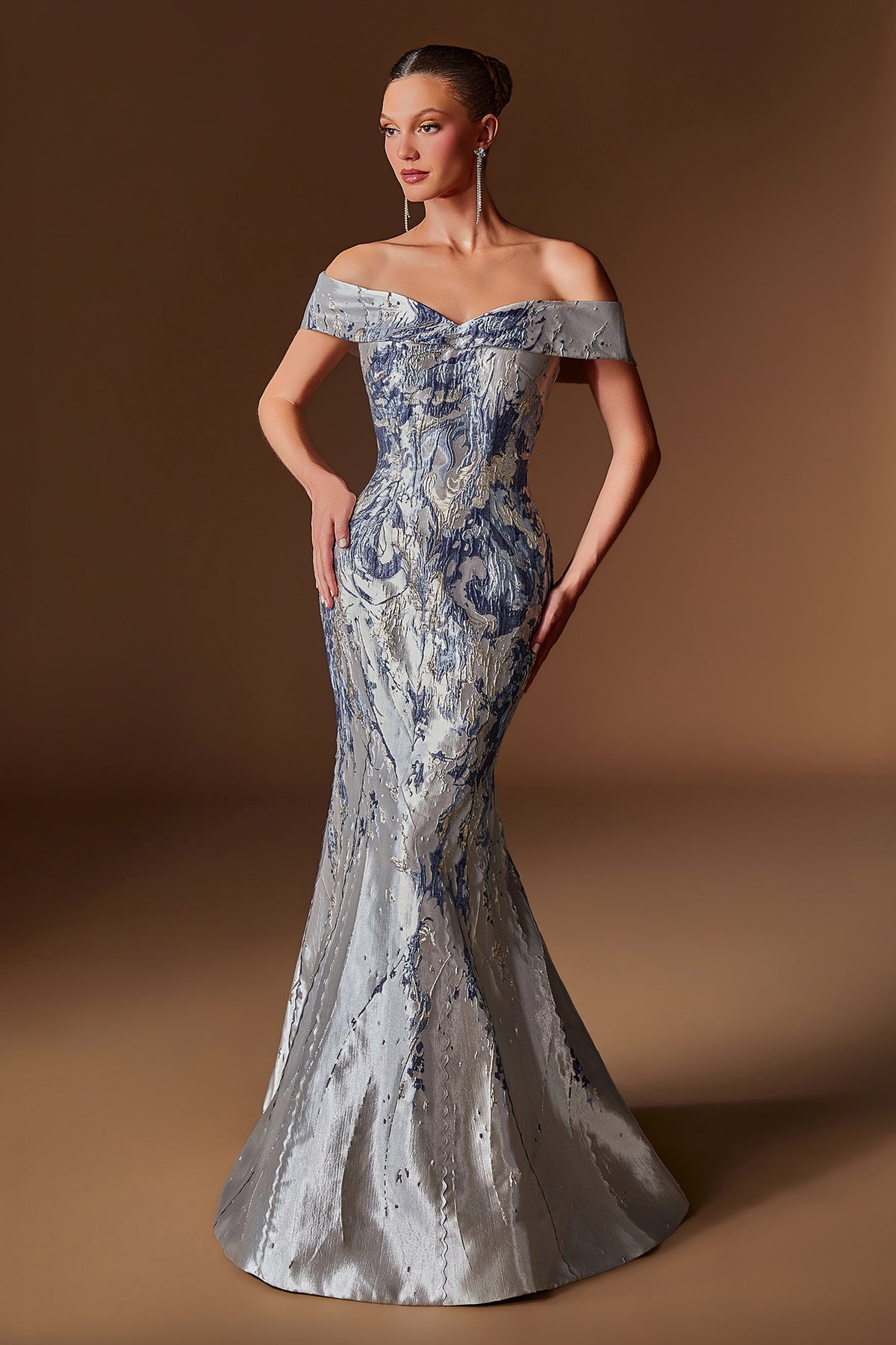 Rosalie Navy formal gown