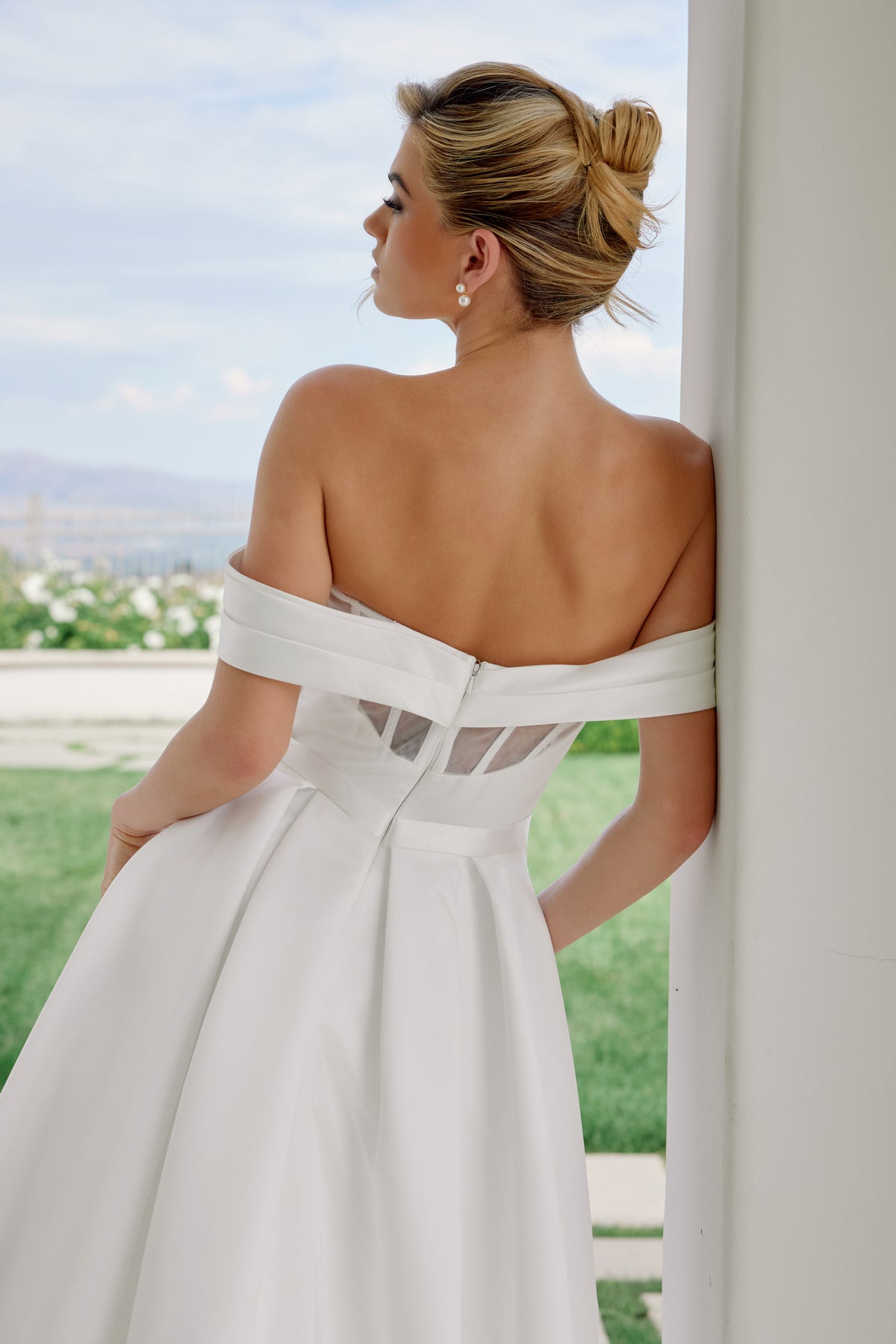 Rosalina wedding dress in White