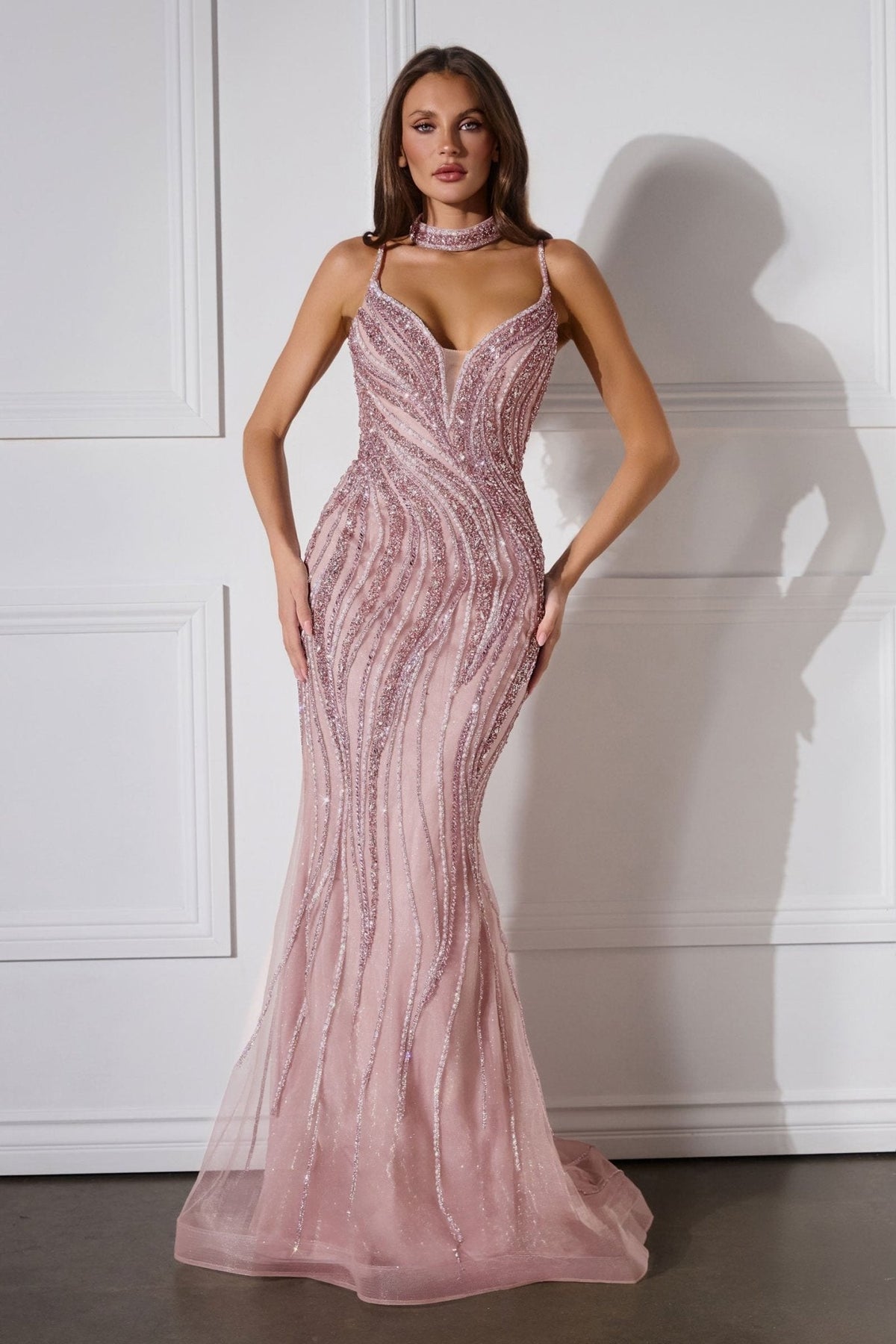Sanders dress in Mauve