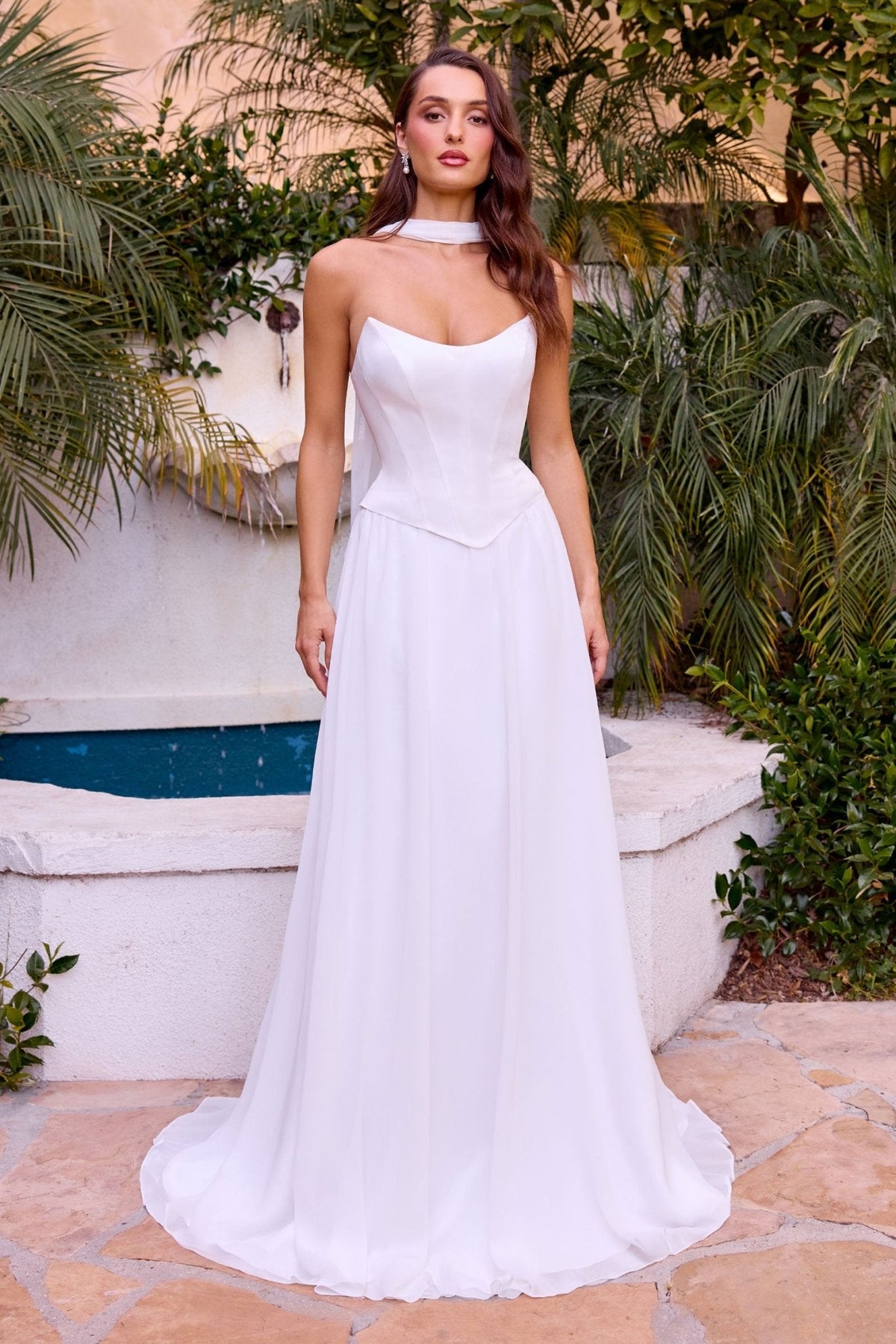 Solenne Bridal dress in Off White
