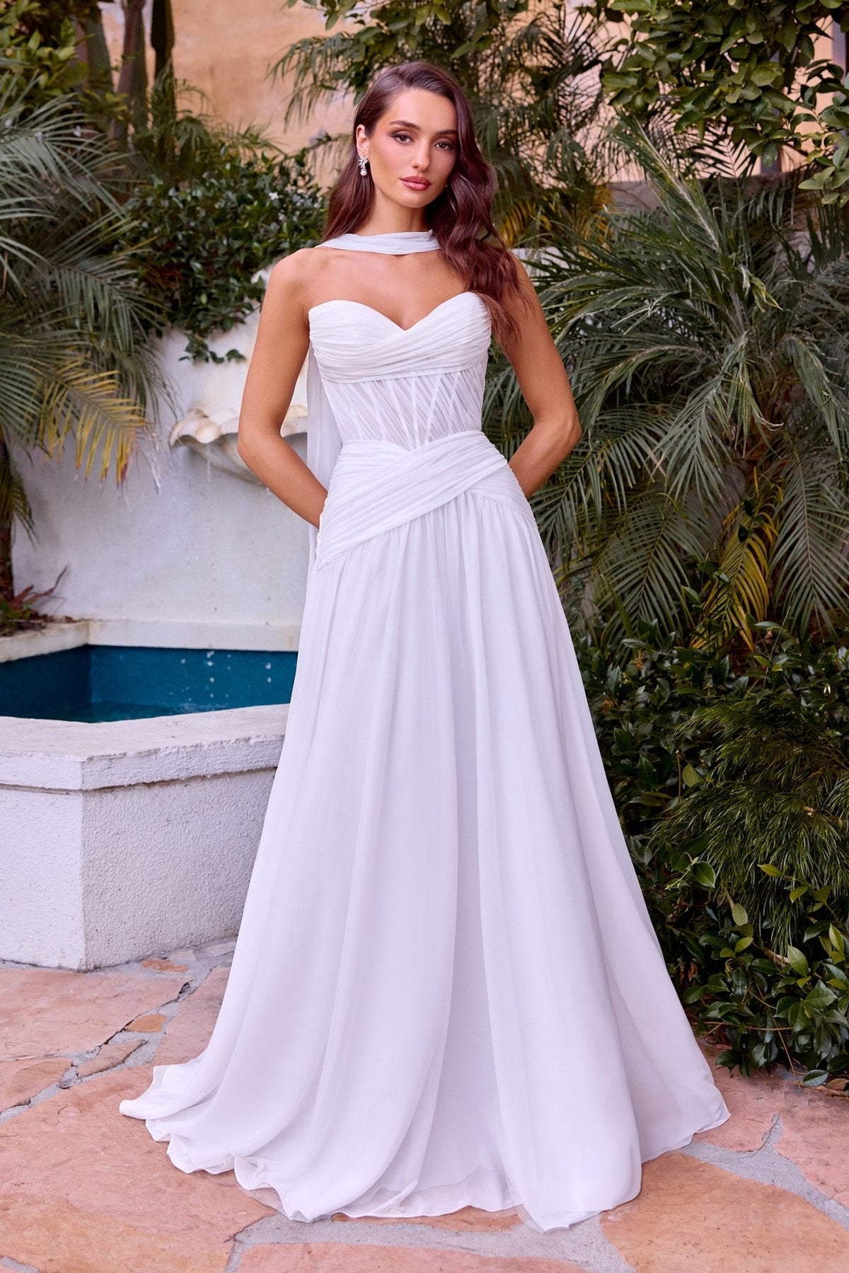 Starcrest Bridal dress in Off White