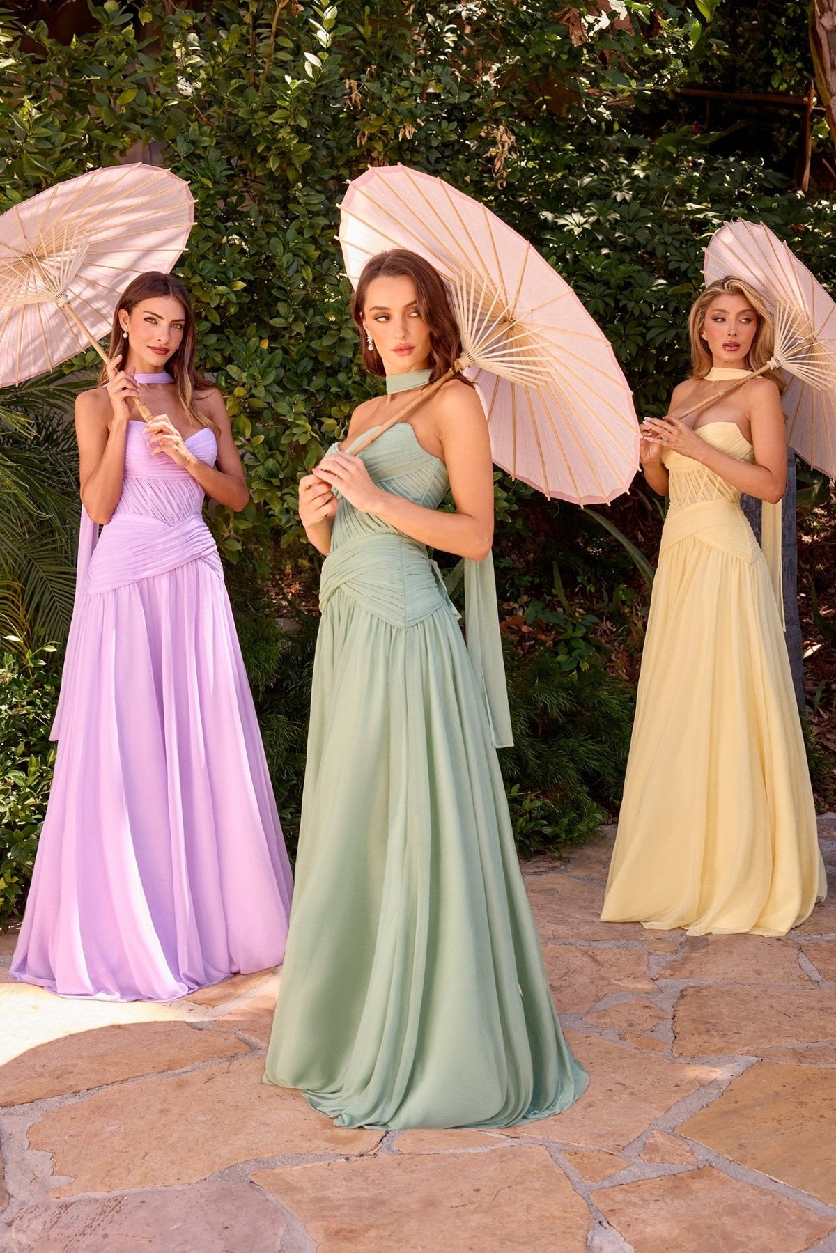 Starcrest dress — group view