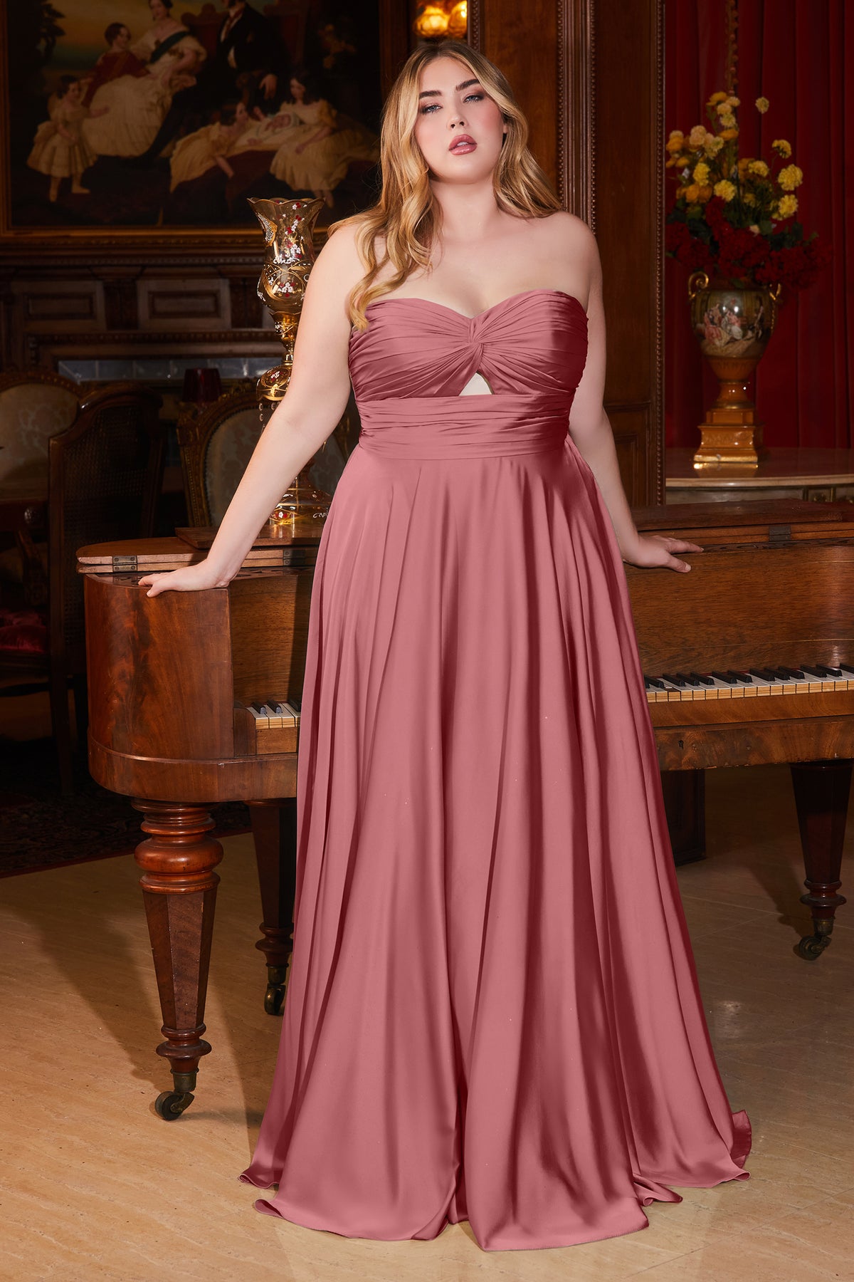 April Curve — Mauve Rose