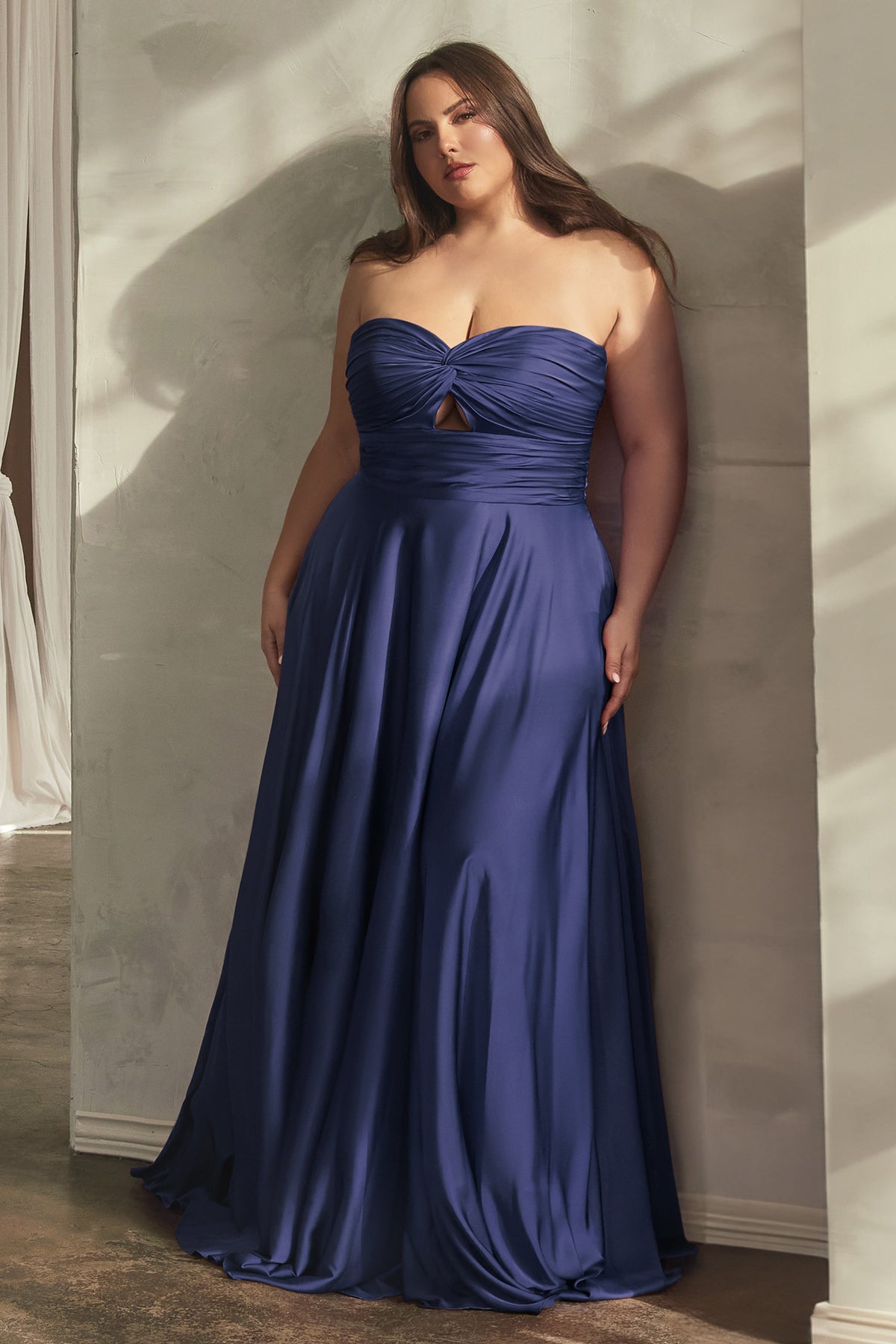April Curve — Navy