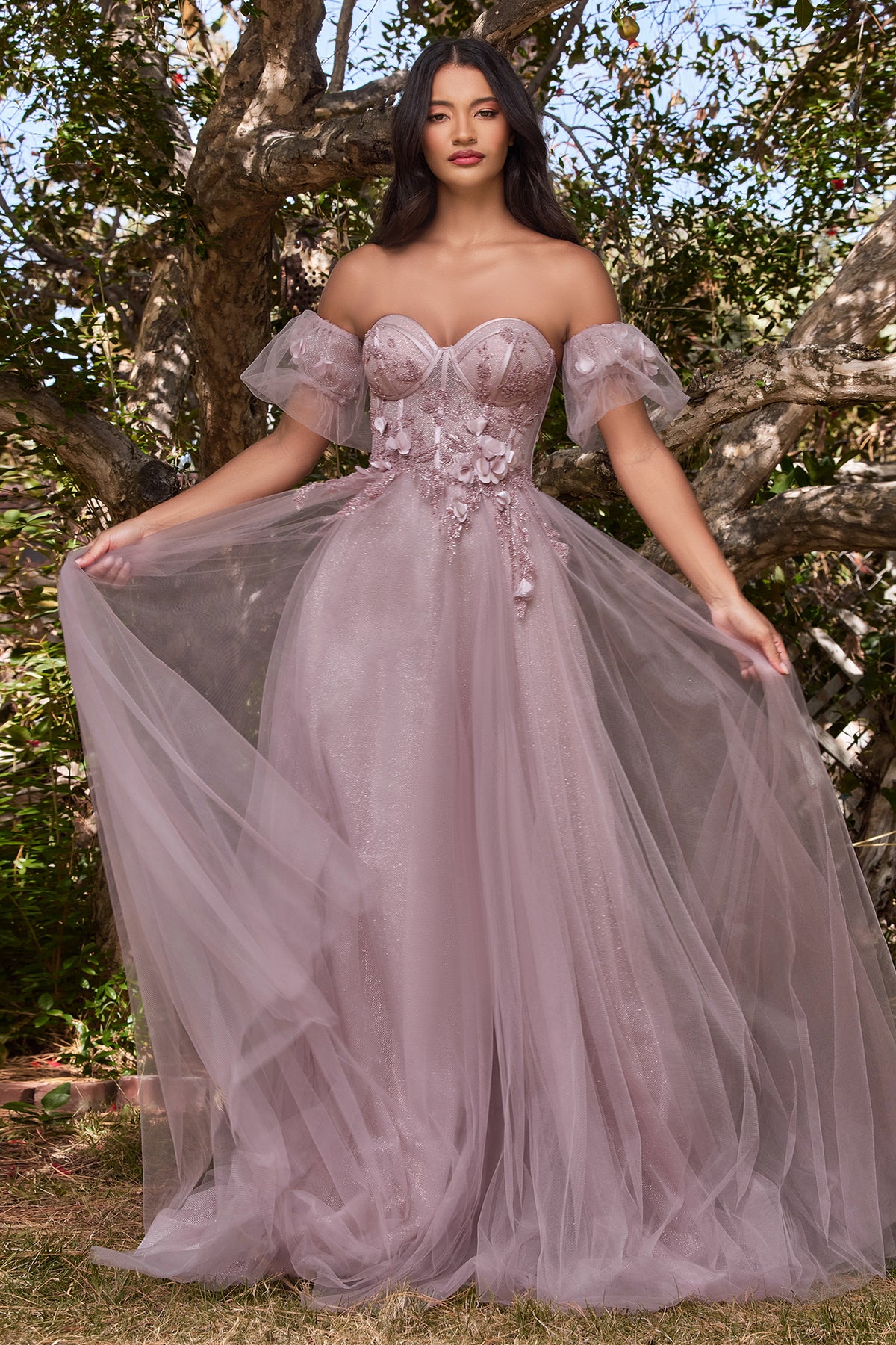 Quinn — Mauve dress